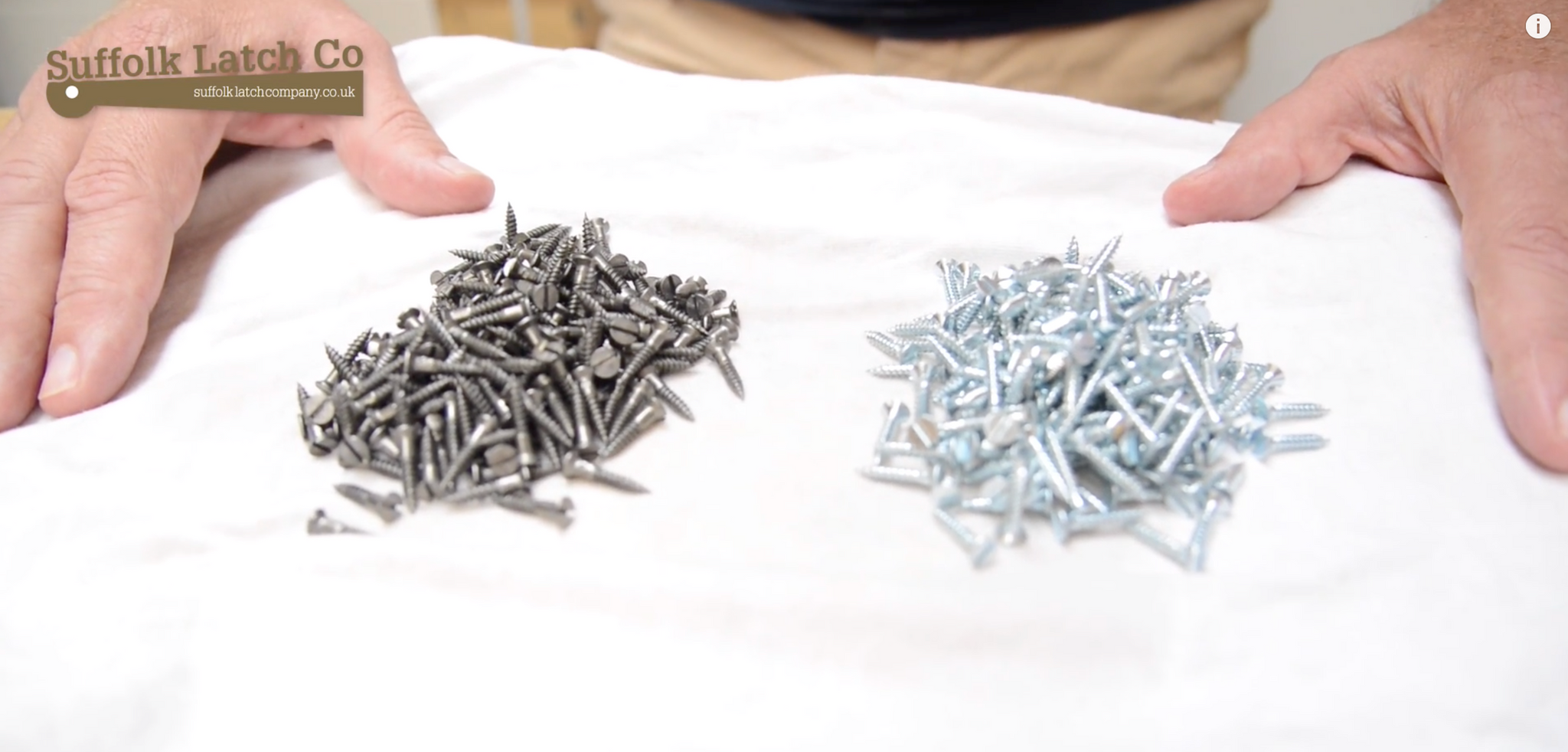 How to Strip Zinc Plating from Screws