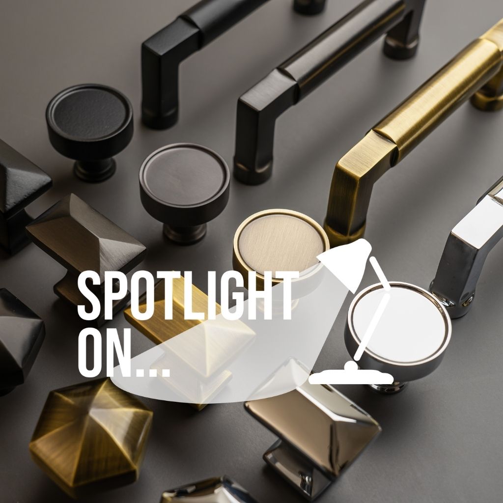 Spotlight on new brass cabinet furniture