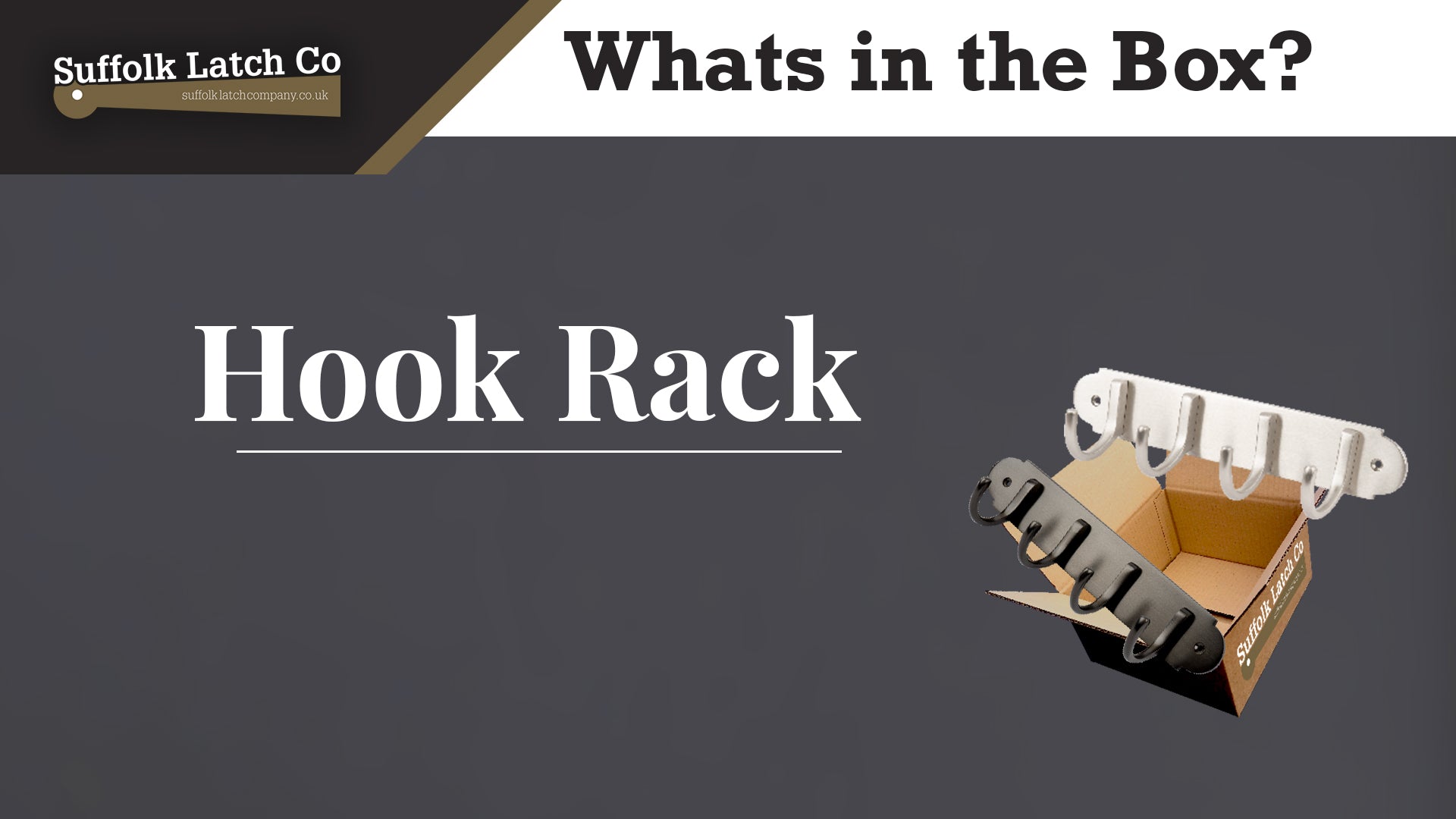 What's in the Box: Hook Rack
