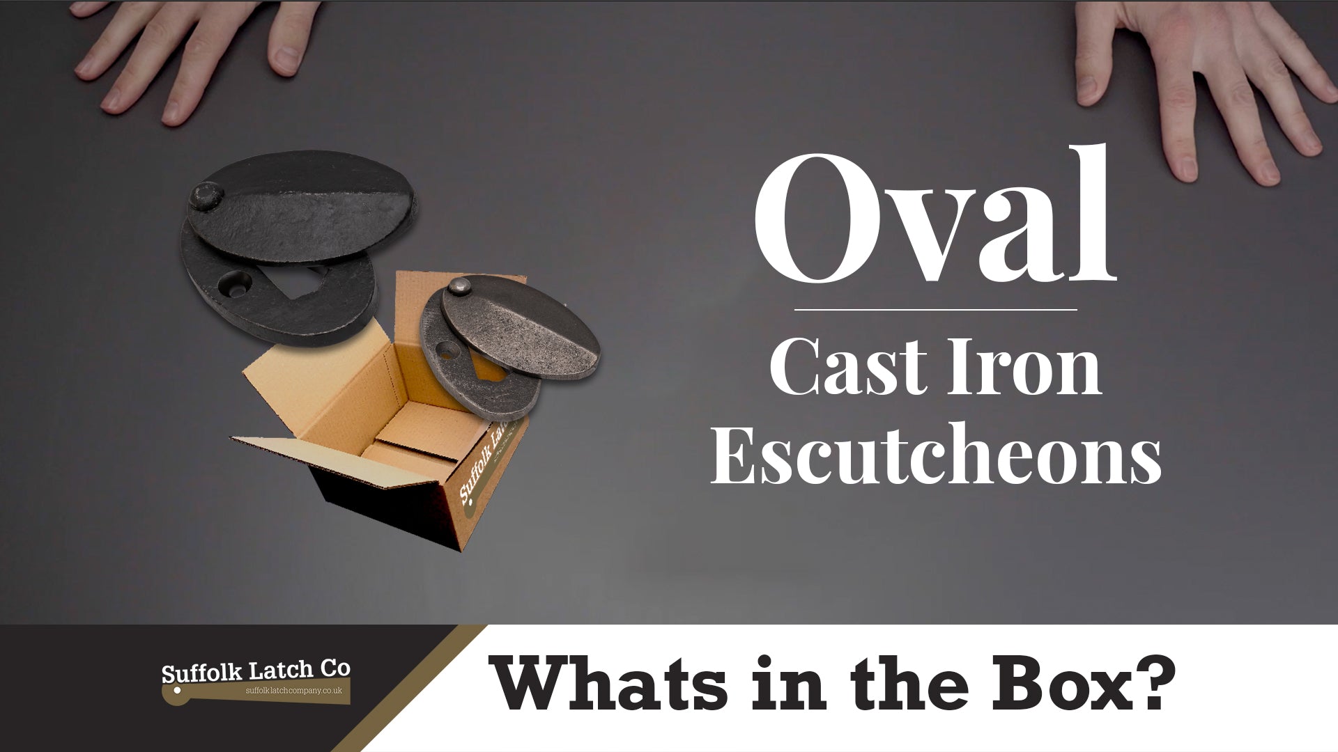 What's In The Box: Oval Covered Escutcheon