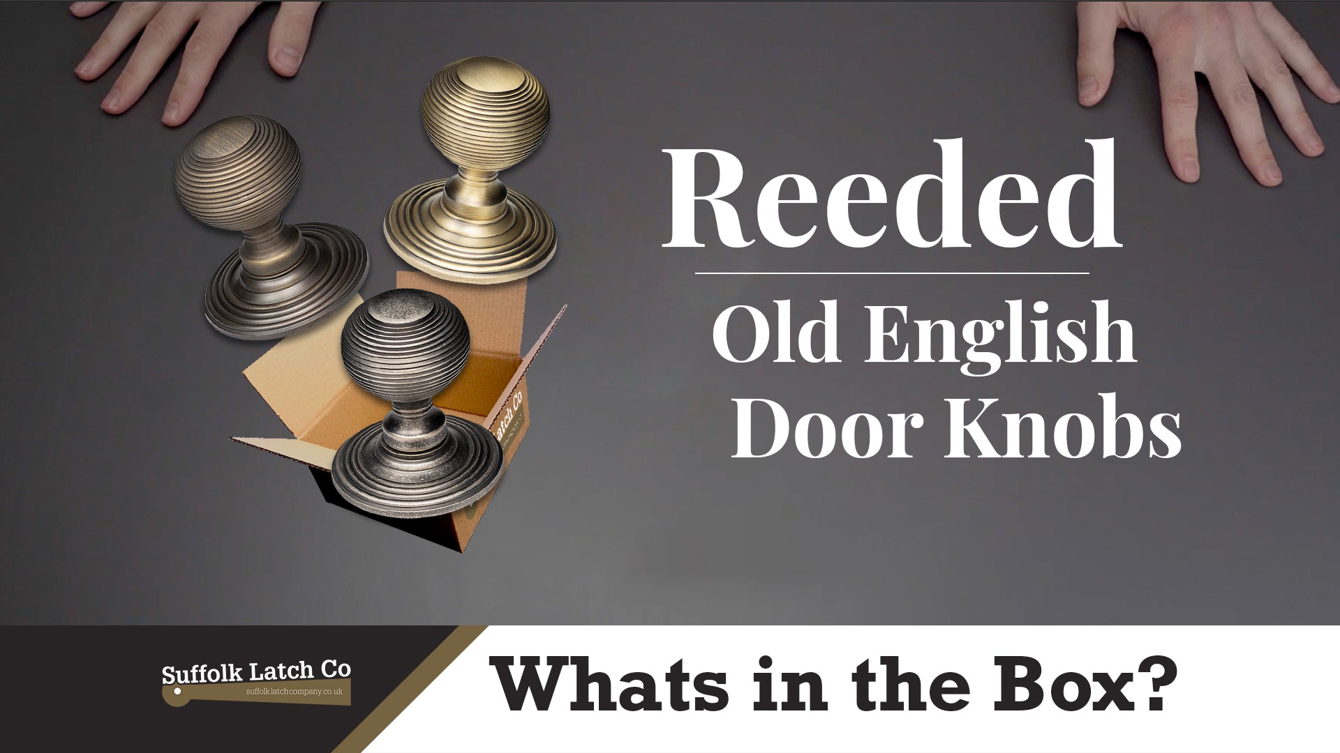 What's In The Box: Reeded Door Knob Old English