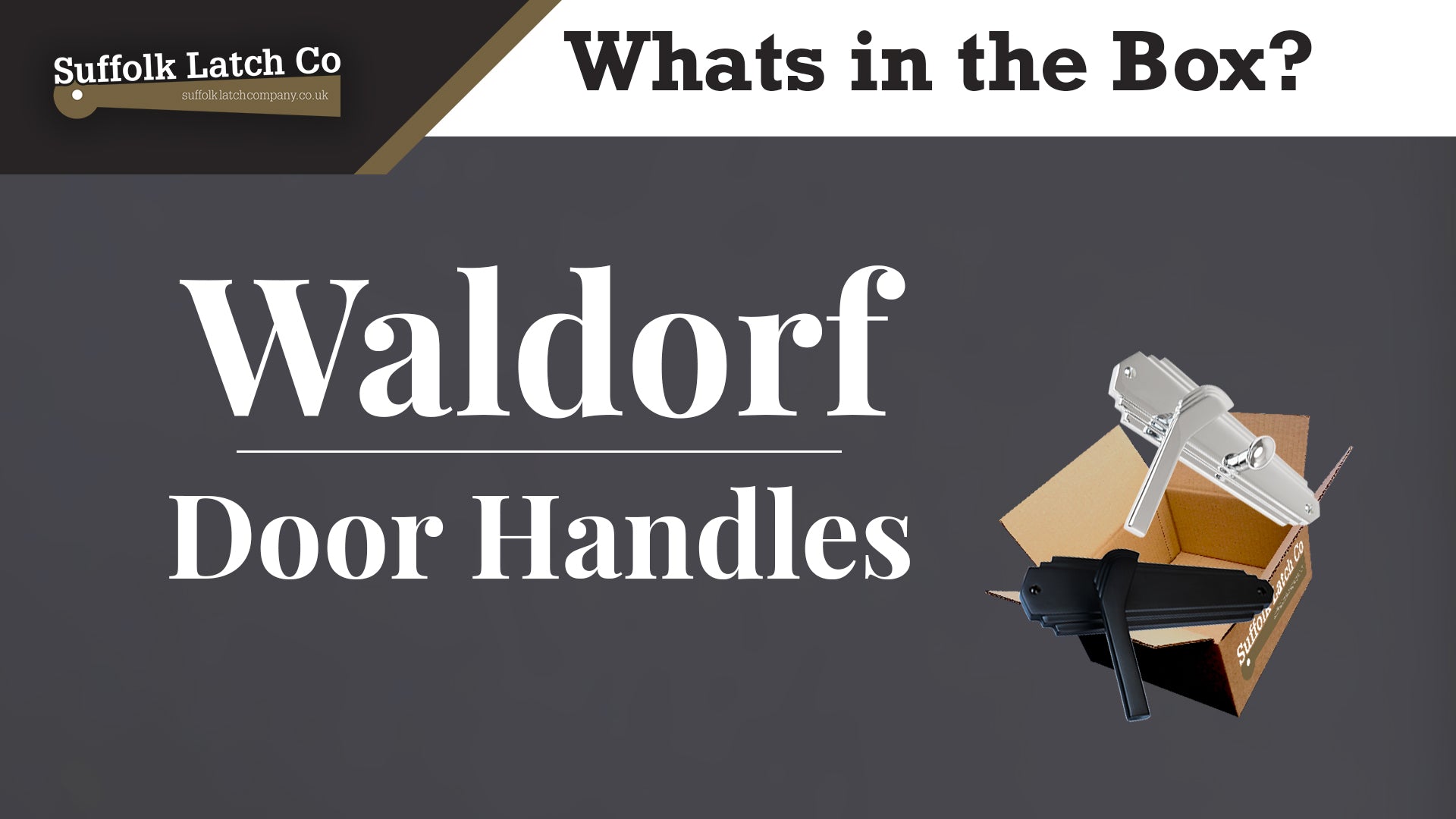 What's in the Box: Waldorf Door Handles