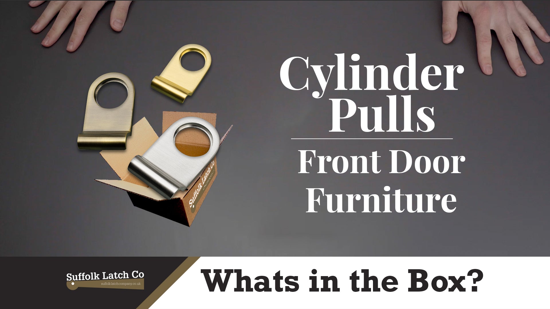 What's In The Box: Brass Cylinder Pulls
