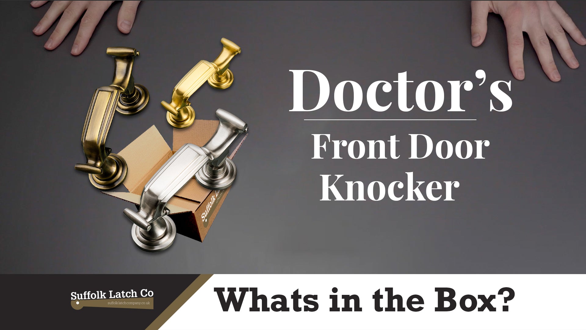 What's In The Box: Doctor's Door Knocker