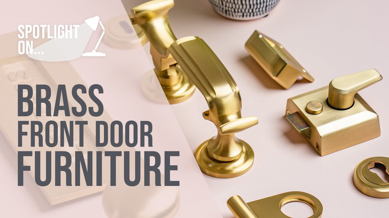 Introducing our brass front door furniture range