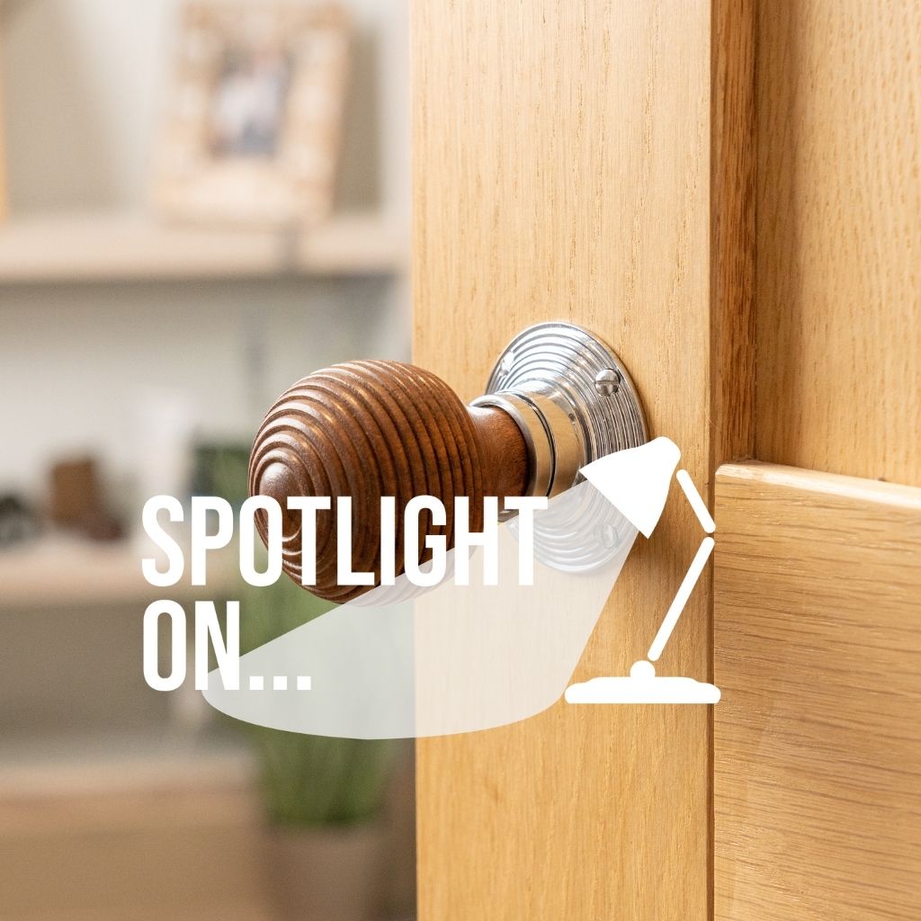 Spotlight on new wooden & chrome knobs