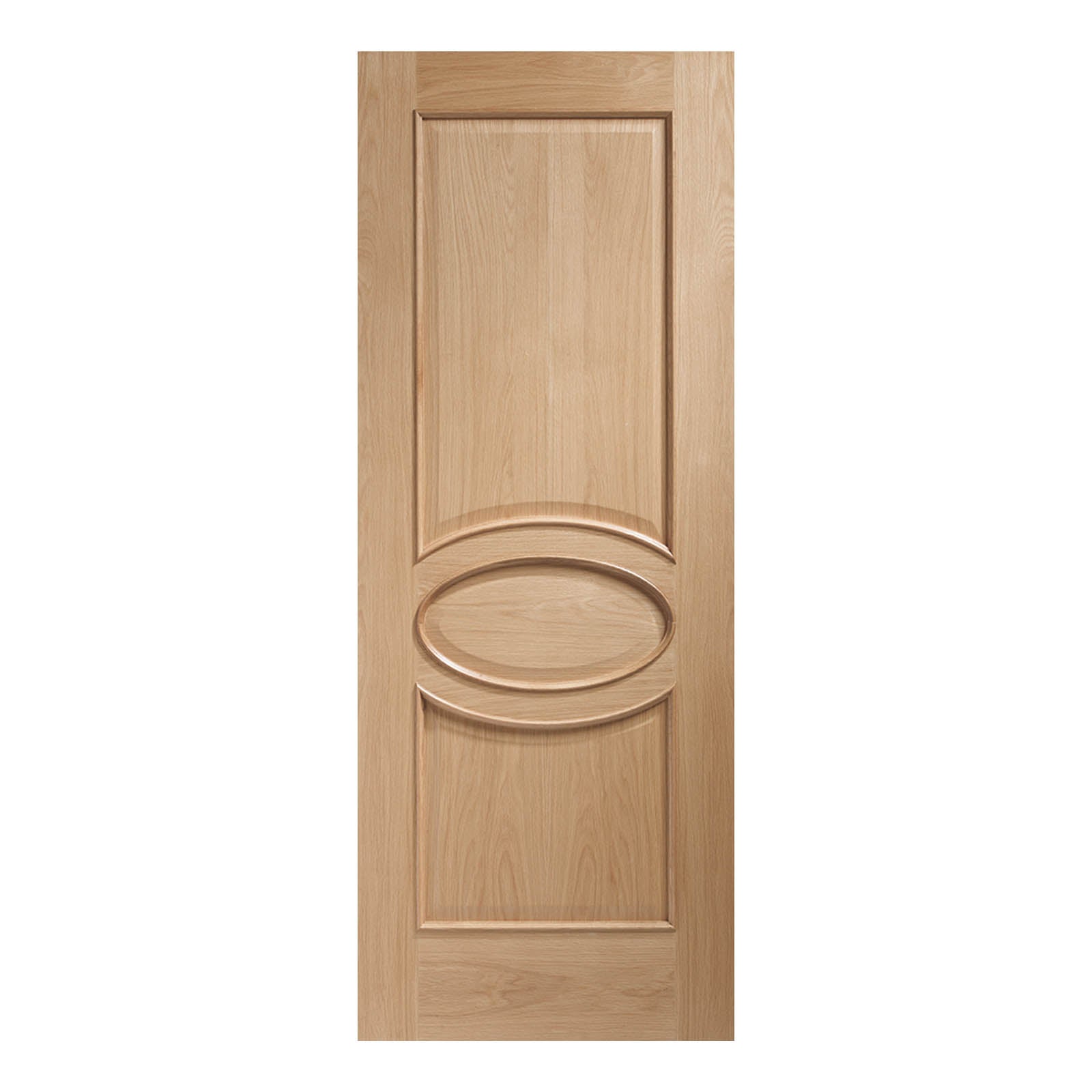 Internal Oak Calabria Door with Raised Mouldings