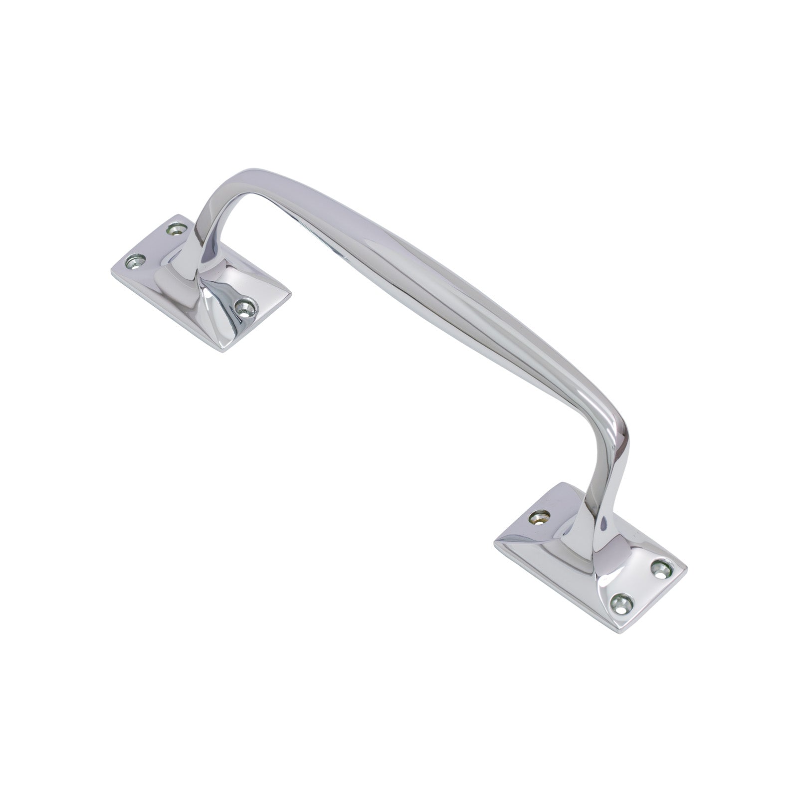 SHOW Image of 253mm Polished Chrome Offset Door Pull Handle