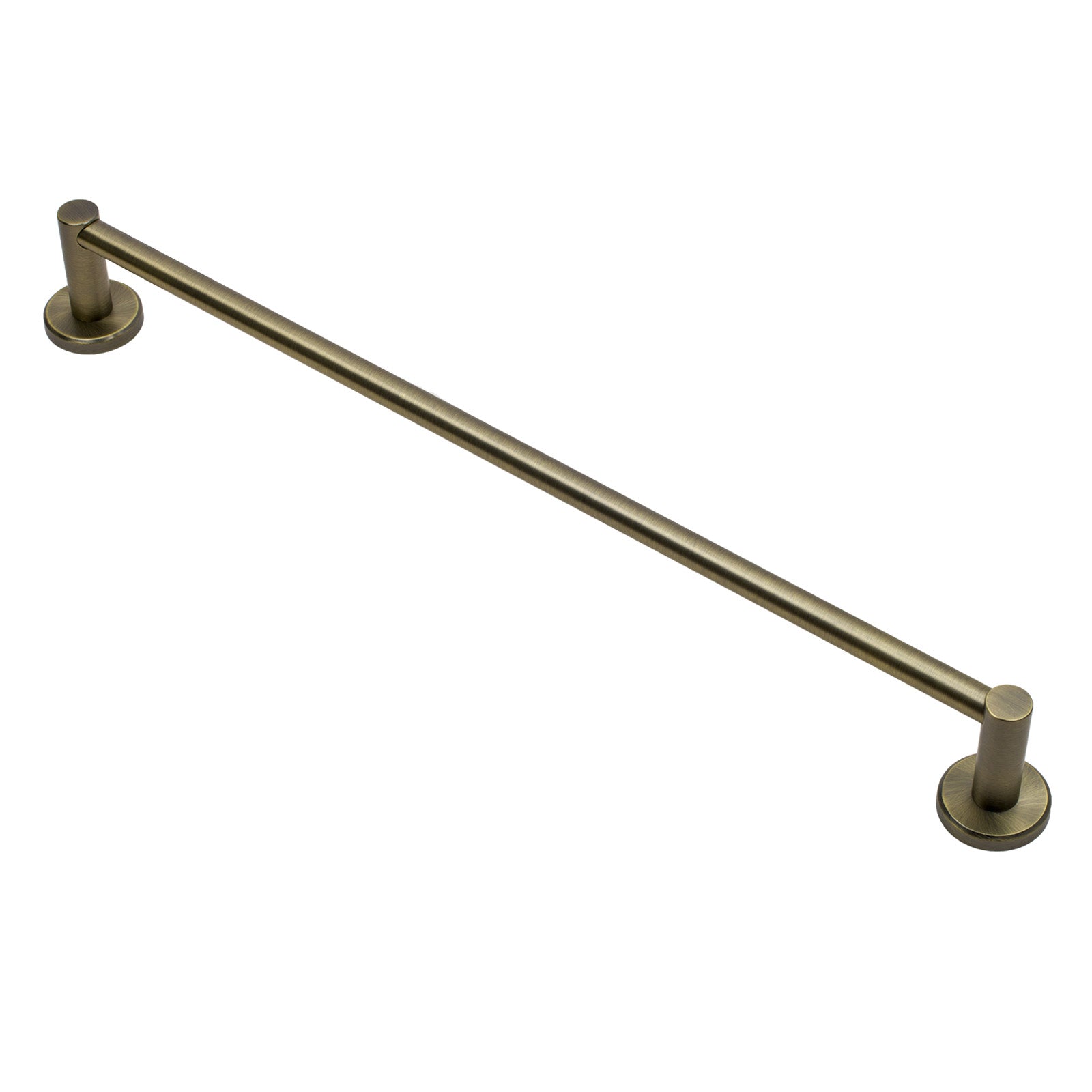 SHOW Image of 600mm Antique Brass Oxford Towel Bar Rail