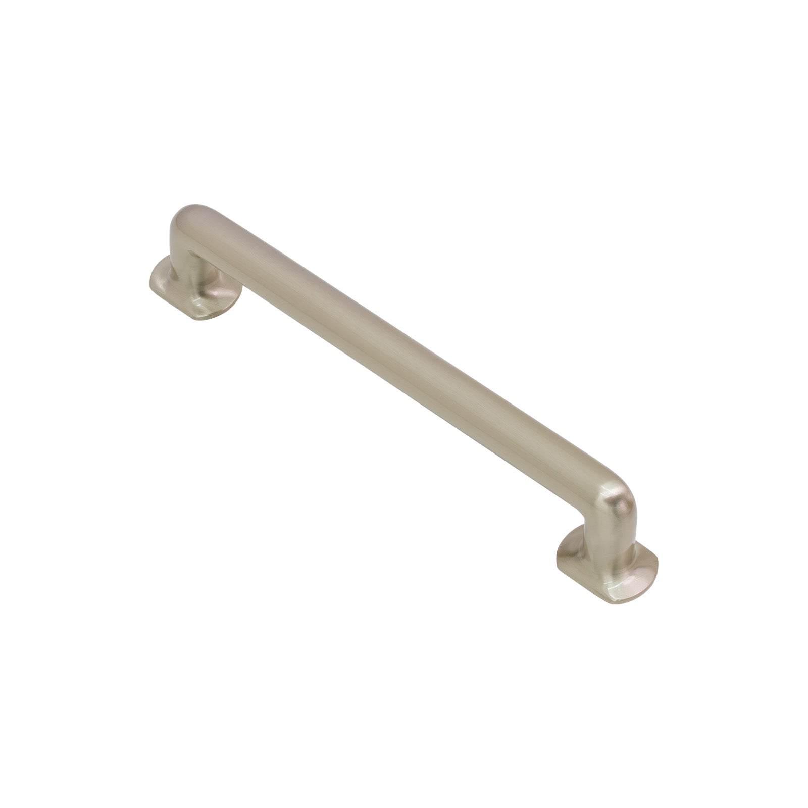 SHOW Image of 330mm Satin Nickel Large Traditional Door Pull Handle
