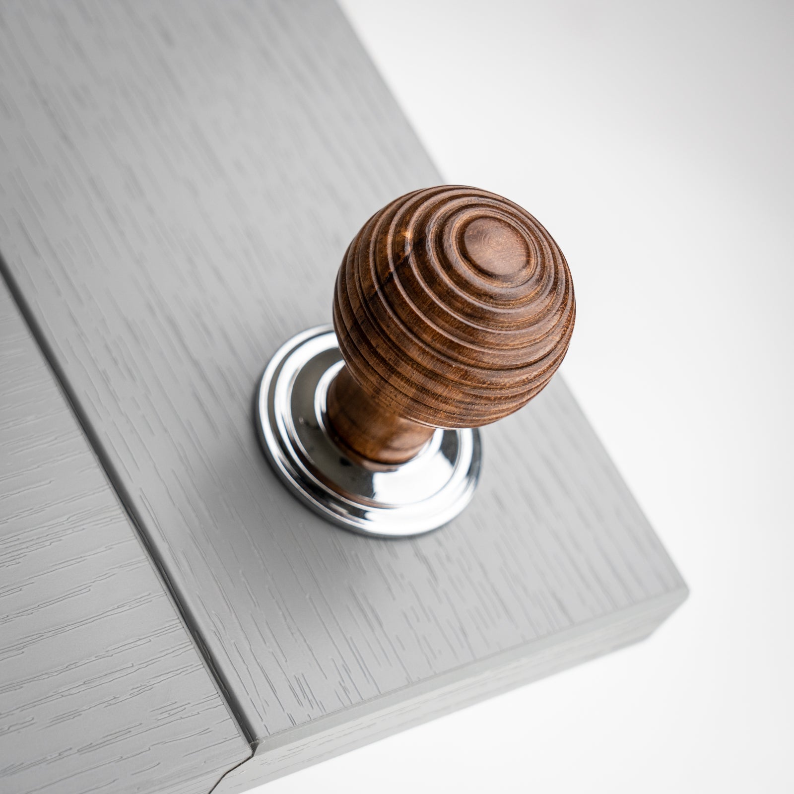 Kitchen Cupboard Knobs Chrome And Wood