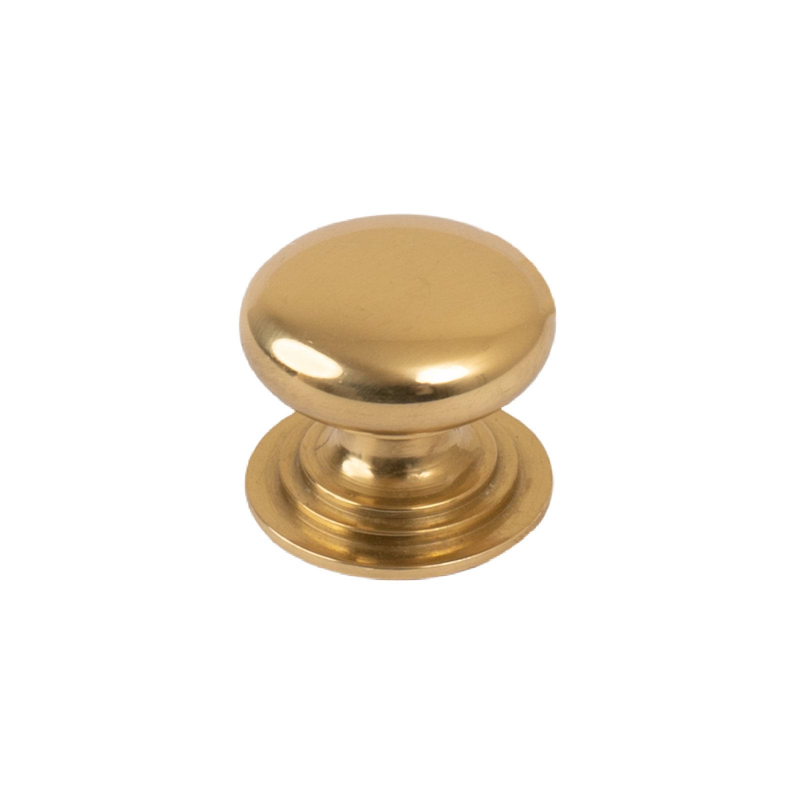solid brass cupboard knob