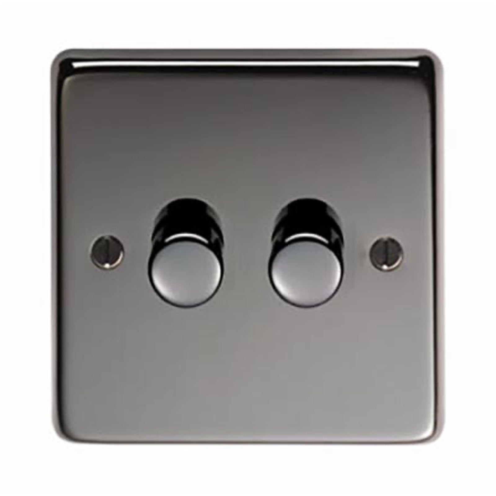 SHOW Image of Double LED Dimmer Switch with Black Nickel finish