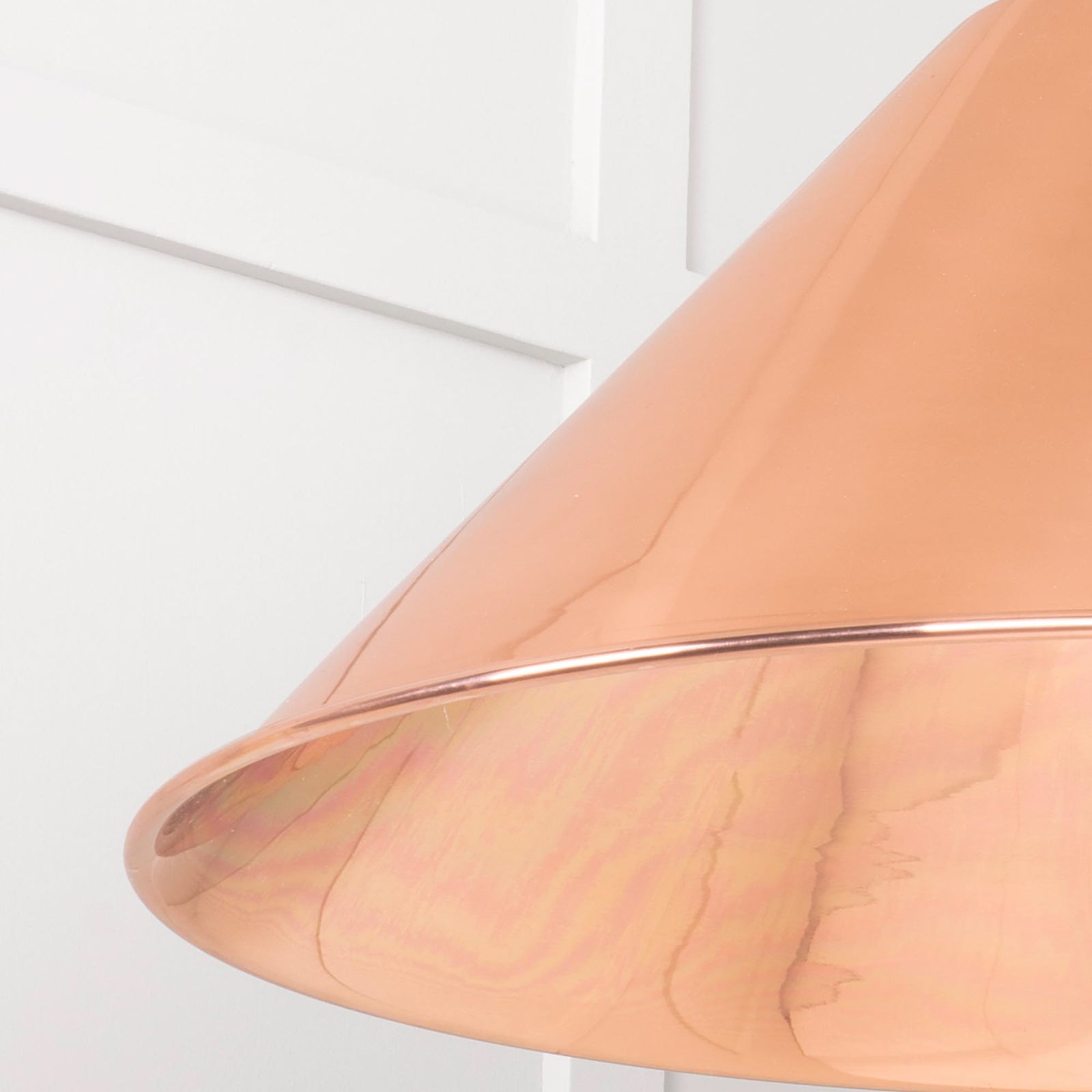 SHOW Close Up Image of Hockley Ceiling Light in Copper