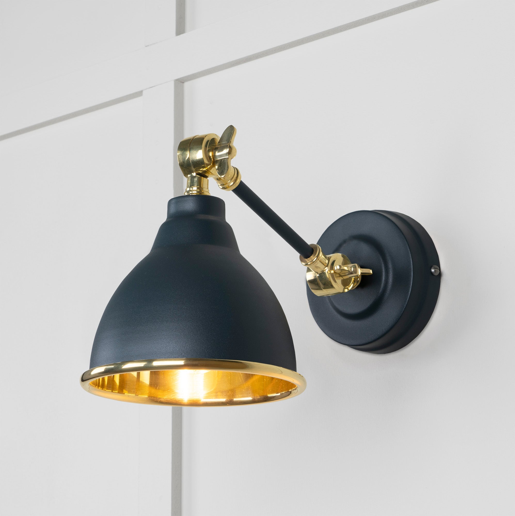Image of Brindley Wall Light in Soot