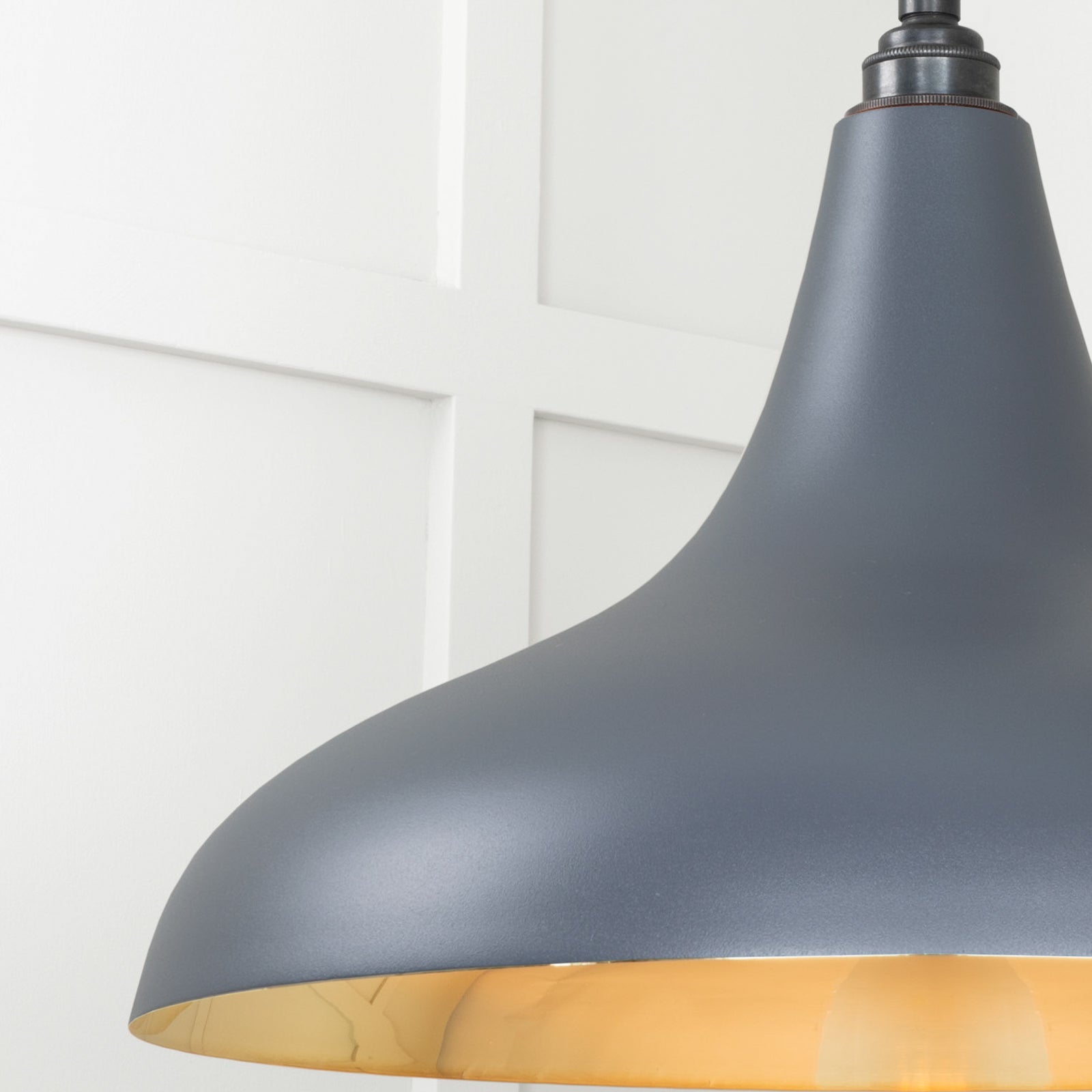 SHOW Close Up Image of Frankley Ceiling Light in Slate