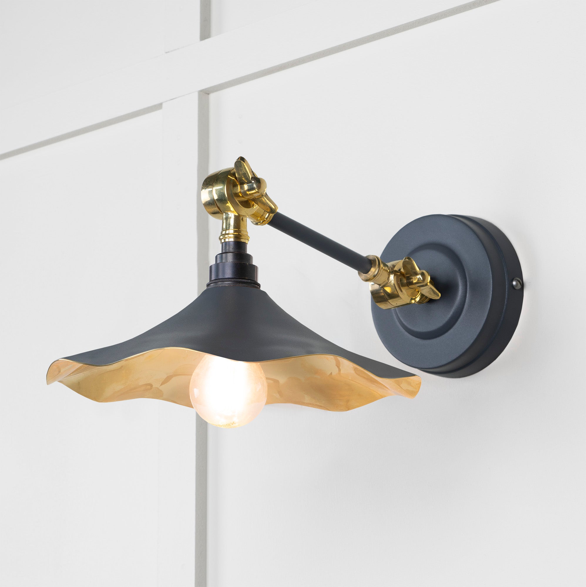 Image of Flora Wall Light in Slate