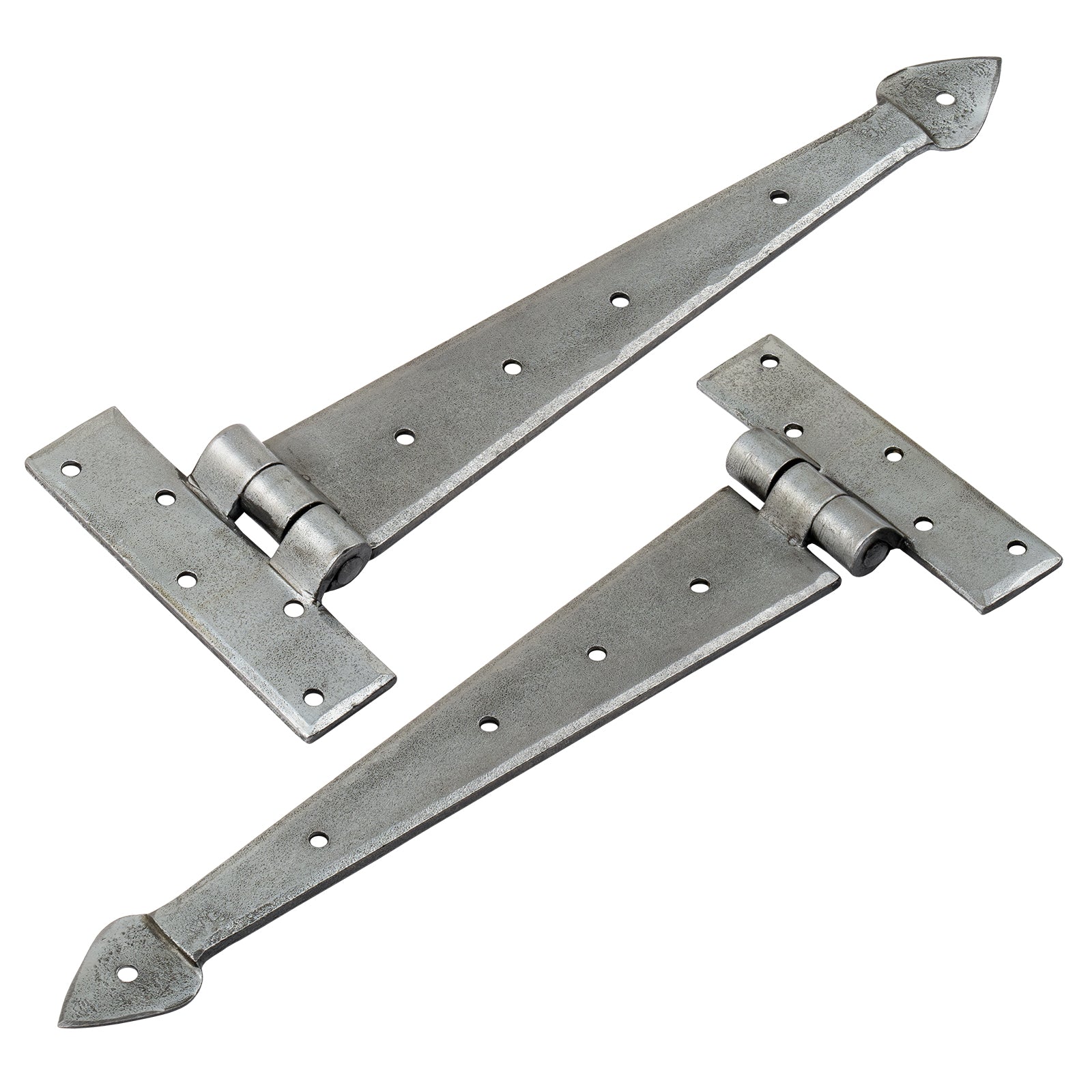 Strap Hinges Pewter 12 Inches