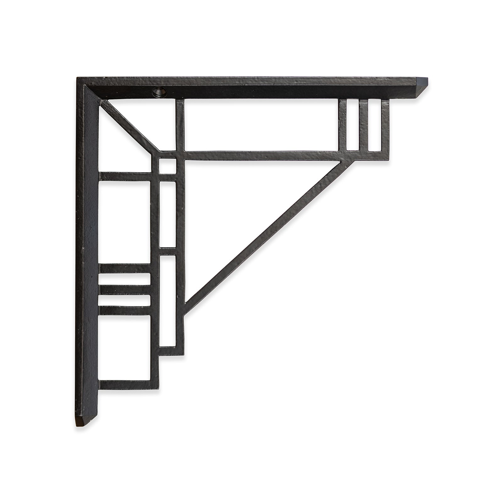 Art Deco Black Shelf Bracket Cast Iron Decorative Brackets