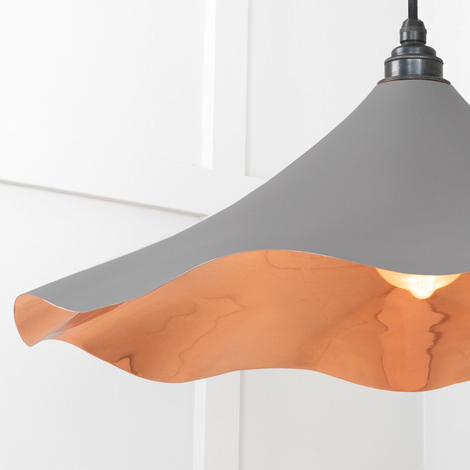 SHOW Image of Flora Cluster Light in Bluff in Polished copper finish