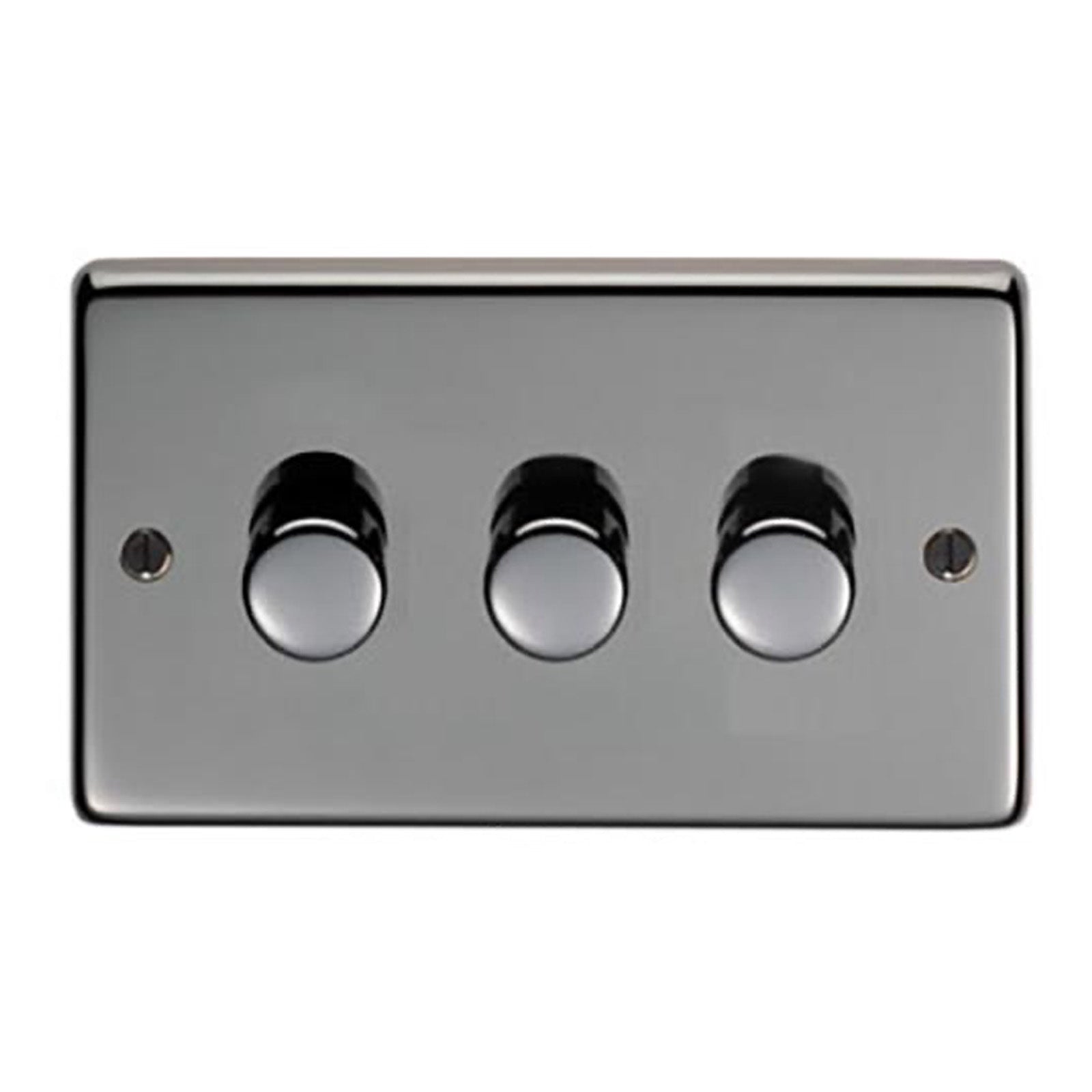 SHOW Image of Triple LED Dimmer Switch with Black Nickel finish