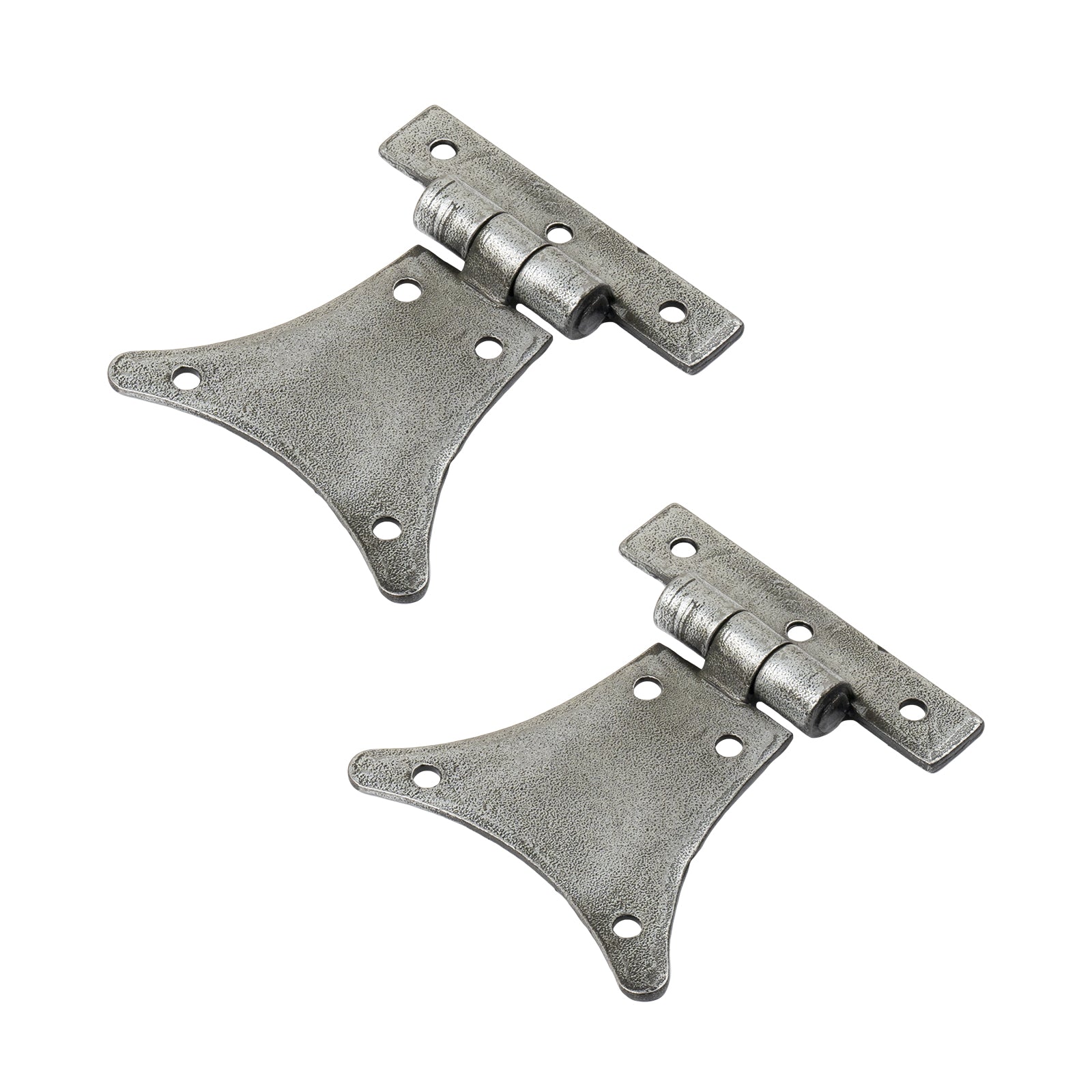 Half Butterfly cabinet Hinges PEWTER  SHOW
