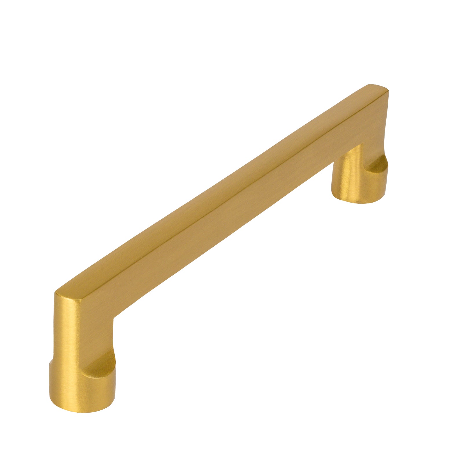 satin brass drawer handle pull
