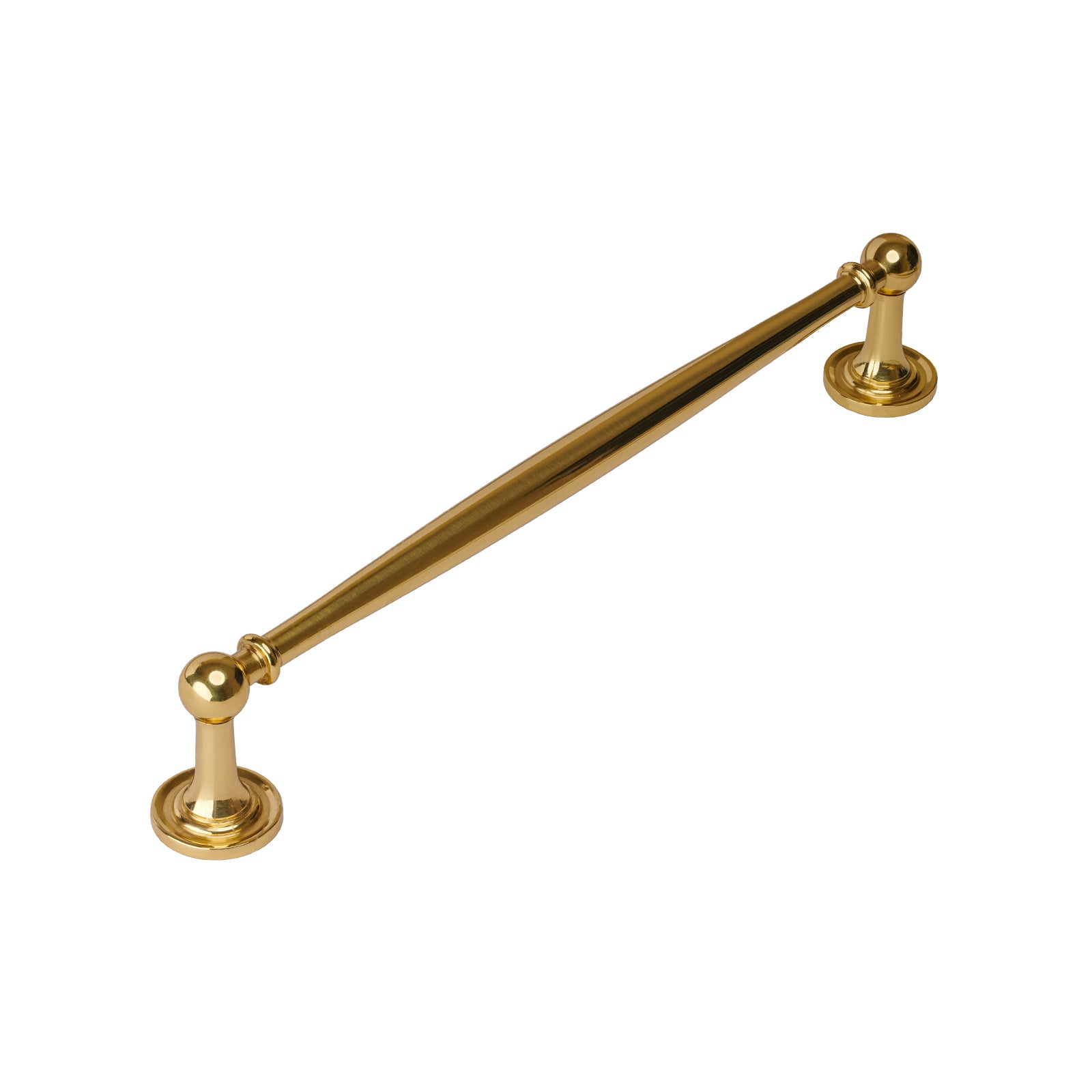 polished brass pull handle