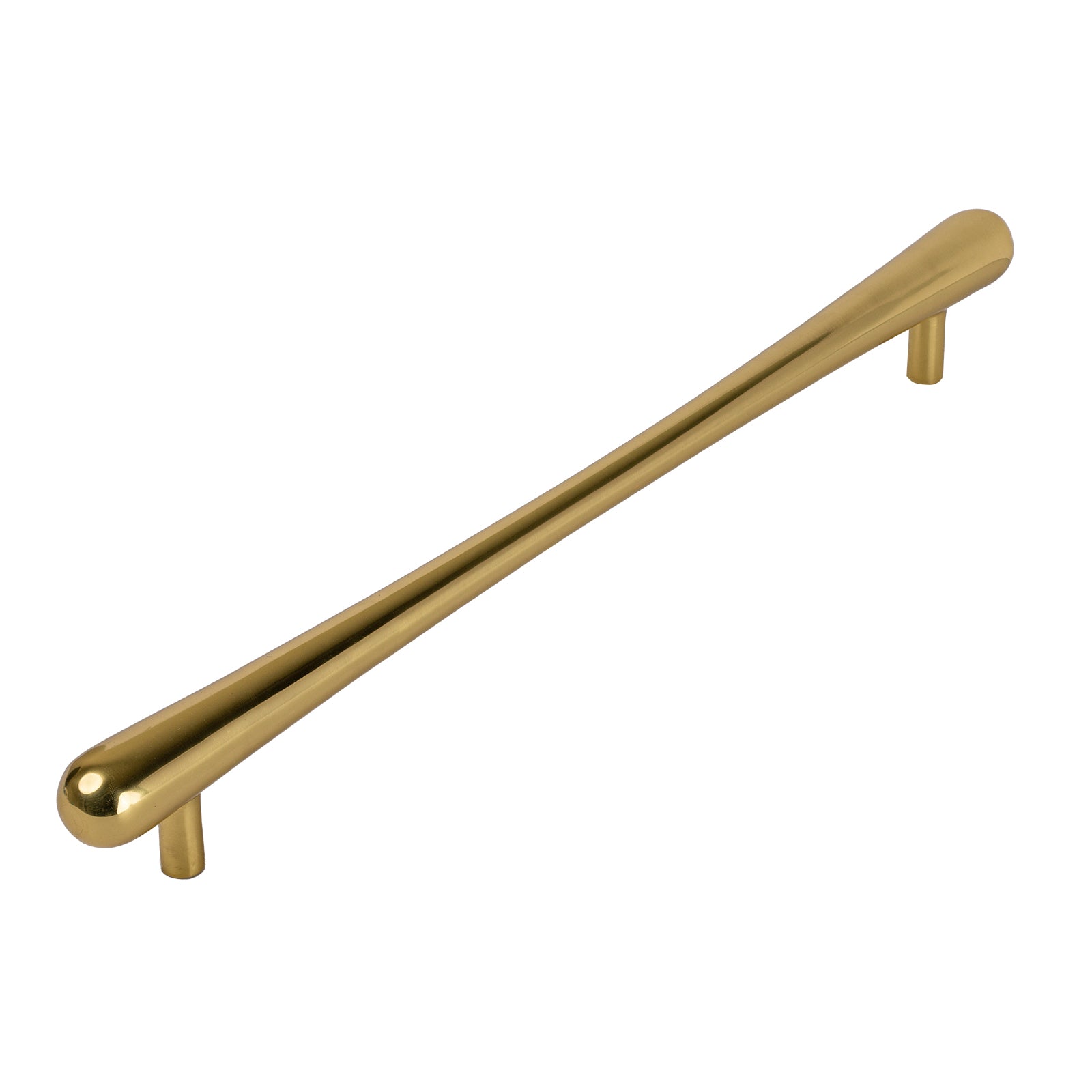 polished brass modern pull handle, kitchen cabinet handle, long bar handle