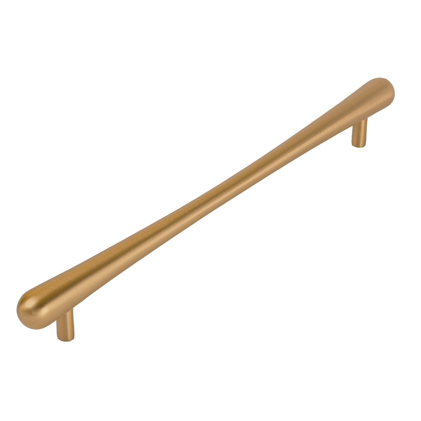 satin brass modern pull handle, kitchen cabinet handle, long bar handle