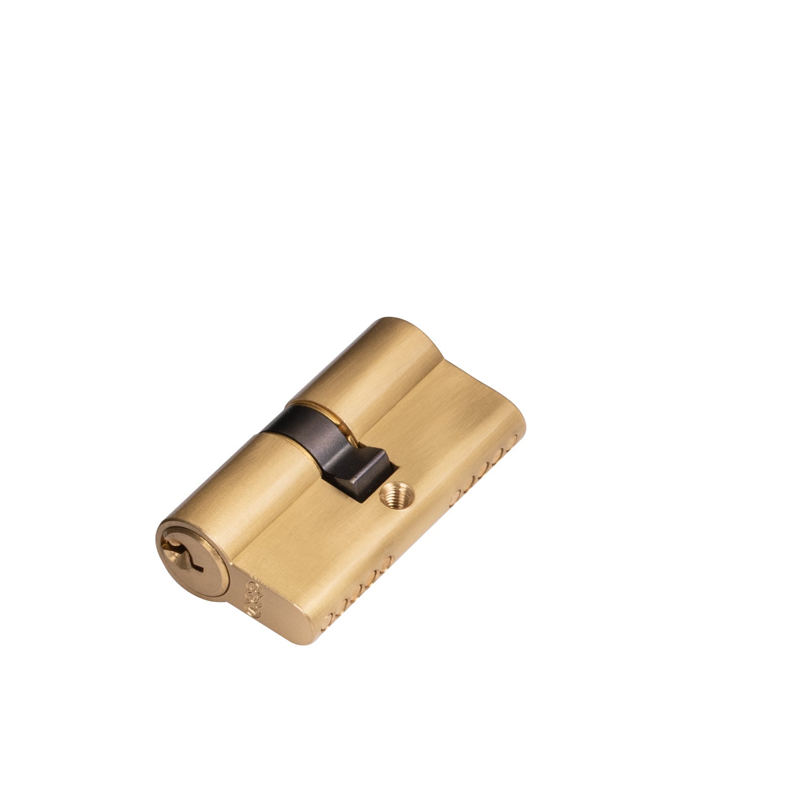 5 pin double cylinder lock keyed alike satin brass 60mm SHOW
