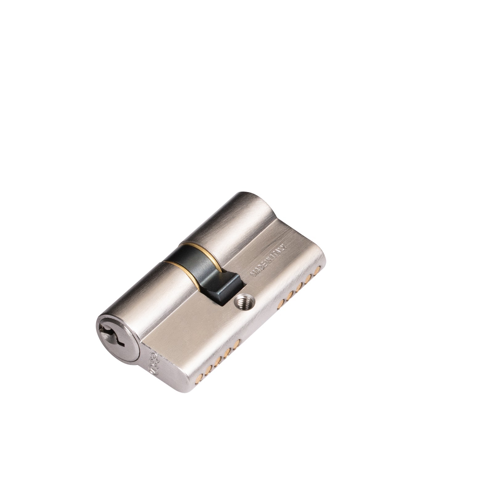AGB satin nickel 5 pin euro cylinder lock 60mm SHOW