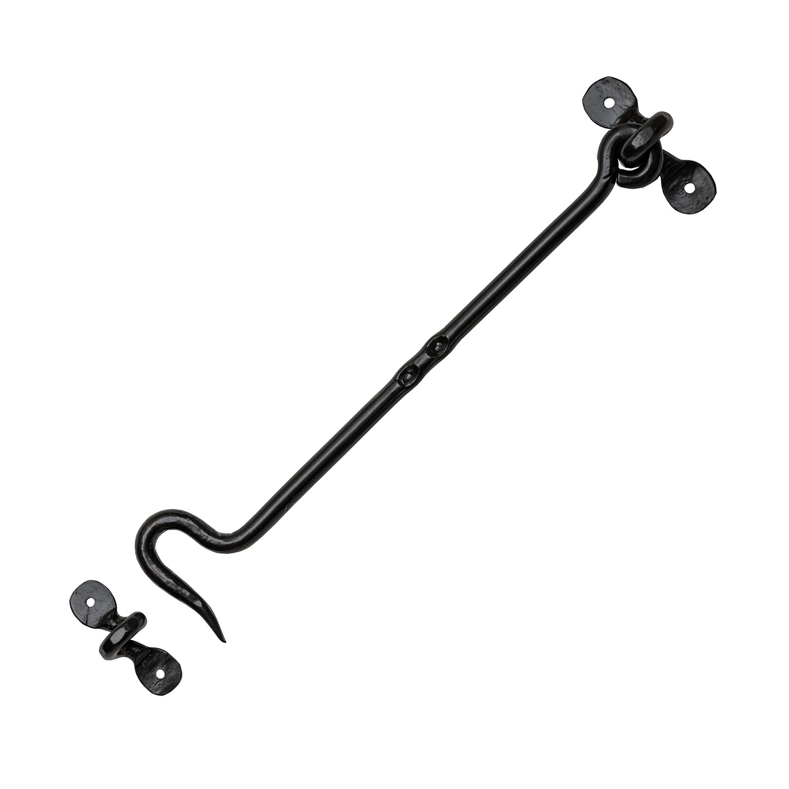 Black Cabin Hooks  Traditional Hook & Eye Latches