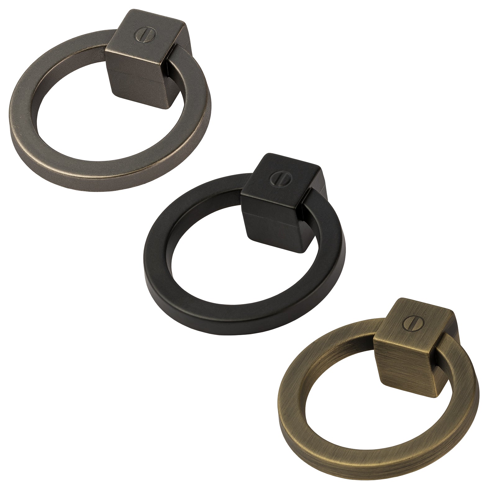 Ring Cabinet Pull, Modern pull handles