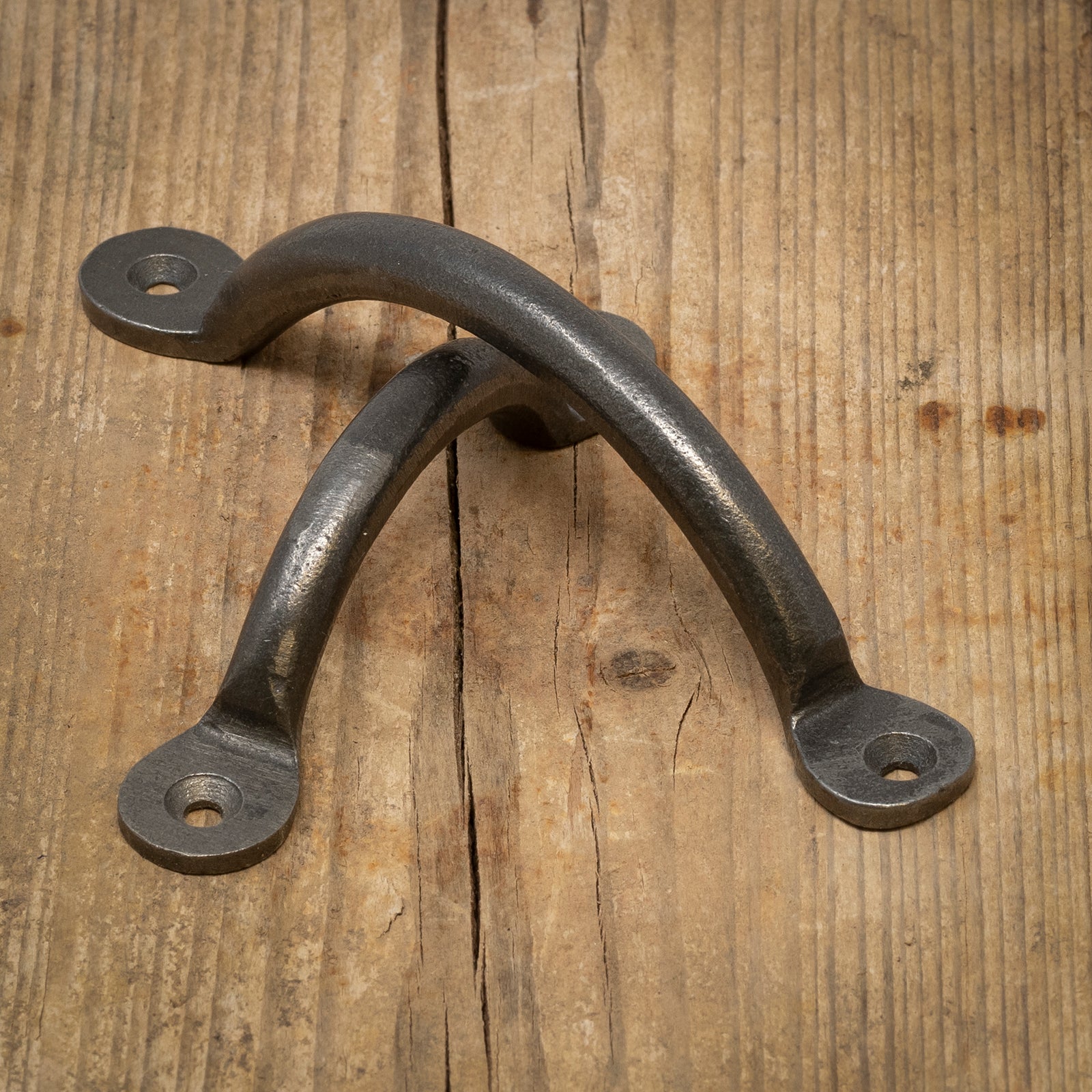 Cabinet or Drawer Back Cast Iron Bow Handle 4