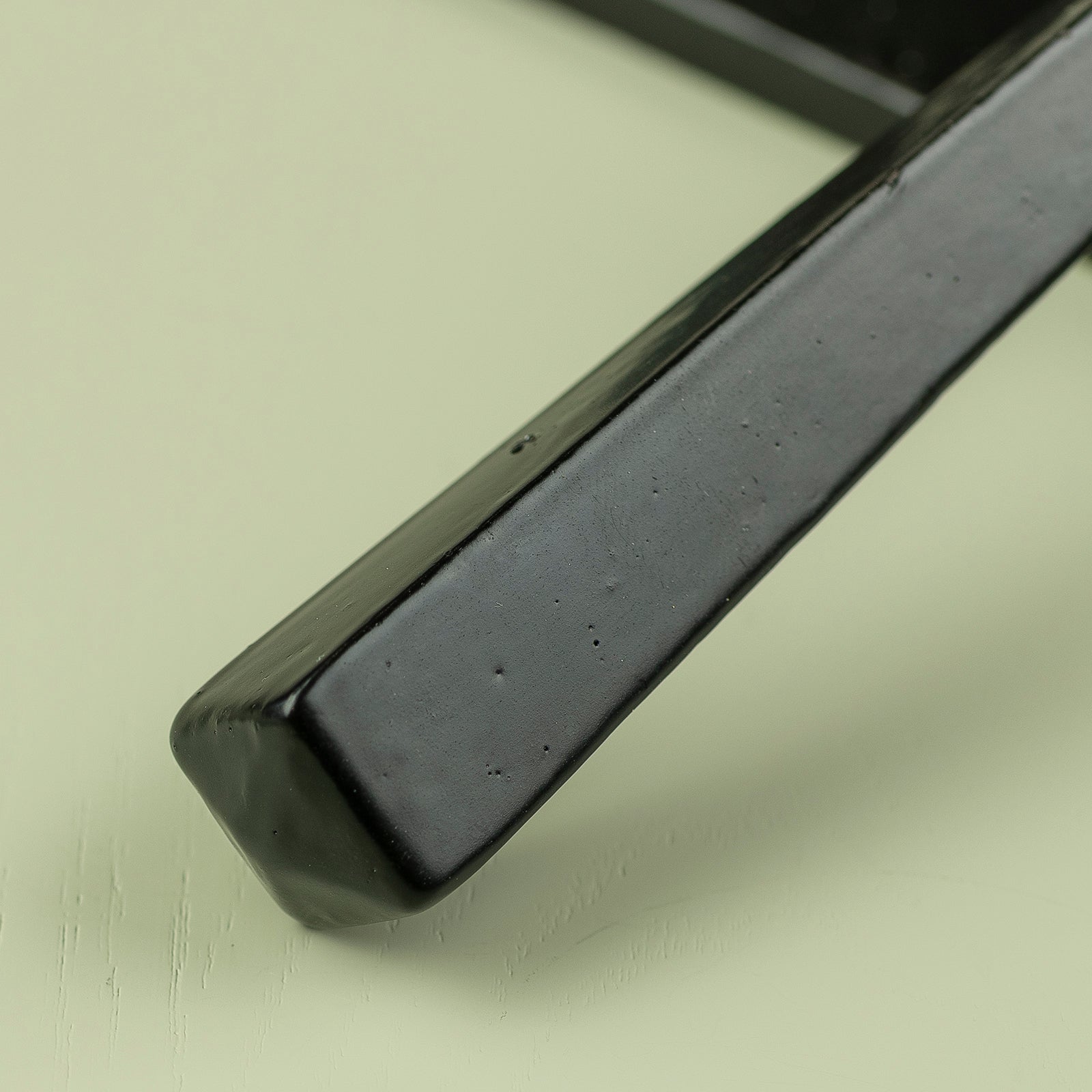 Black lever door handle 