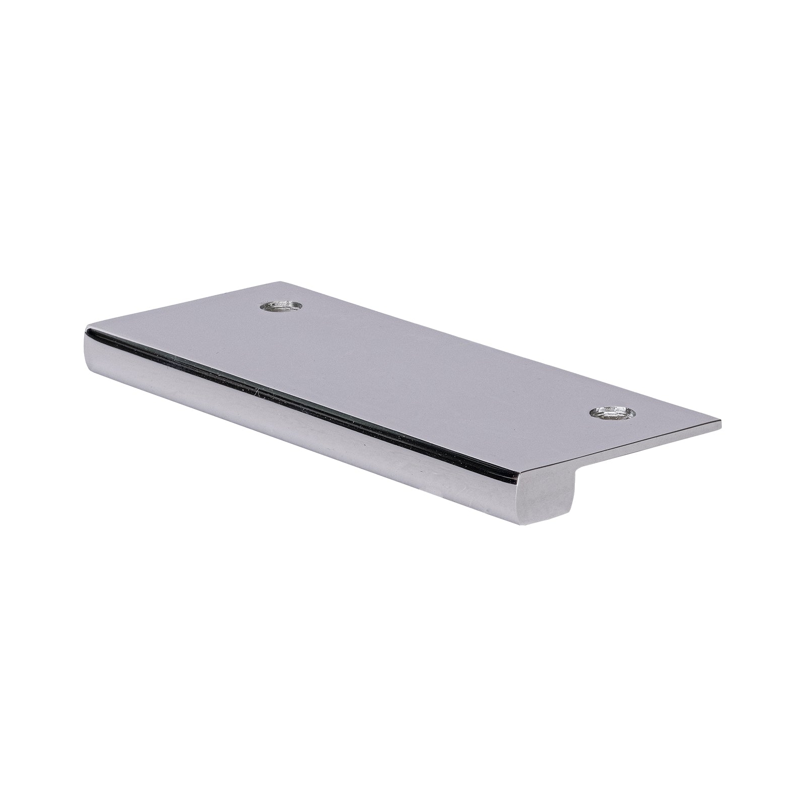 chrome square lip cabinet edge pull SHOW