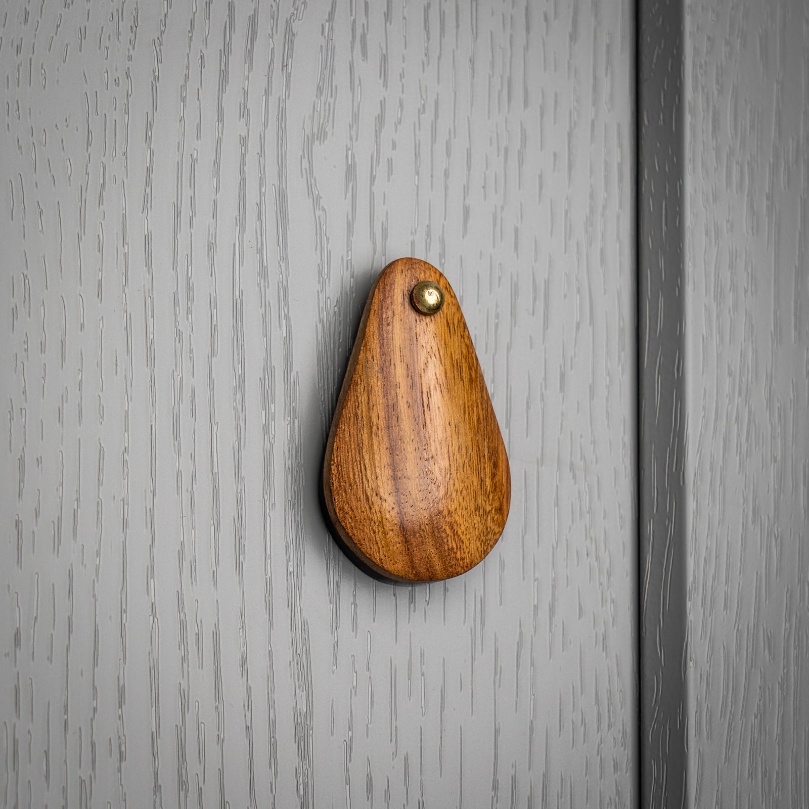 Wooden Pear Drop Escutcheons SHOW