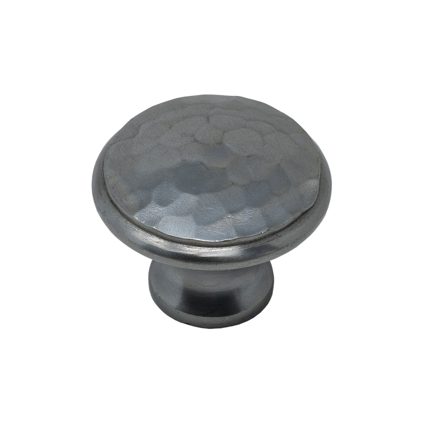 Large cast Iron Hammered Cabinet Knob SHOW