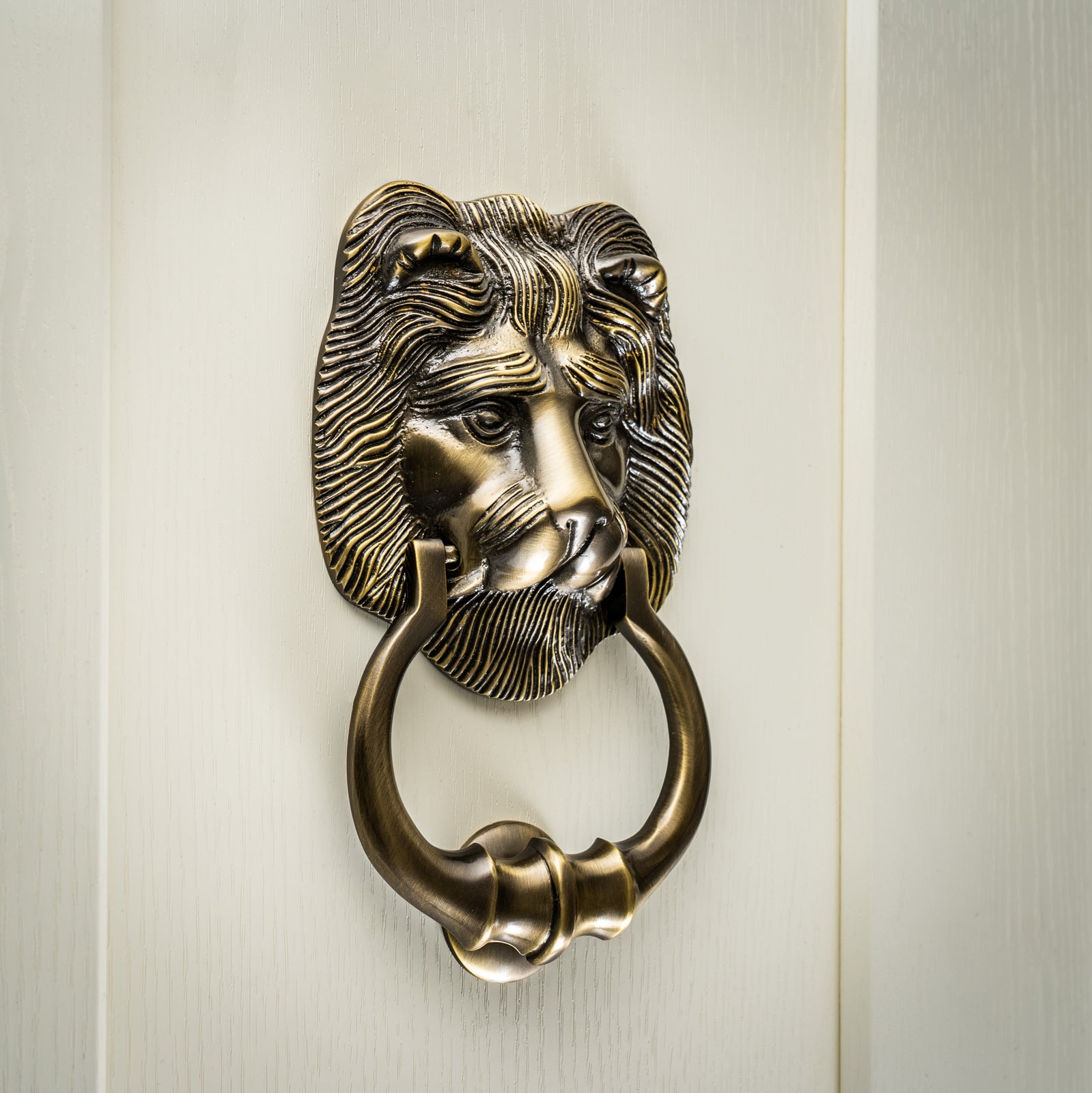 traditional lion door knocker SHOW