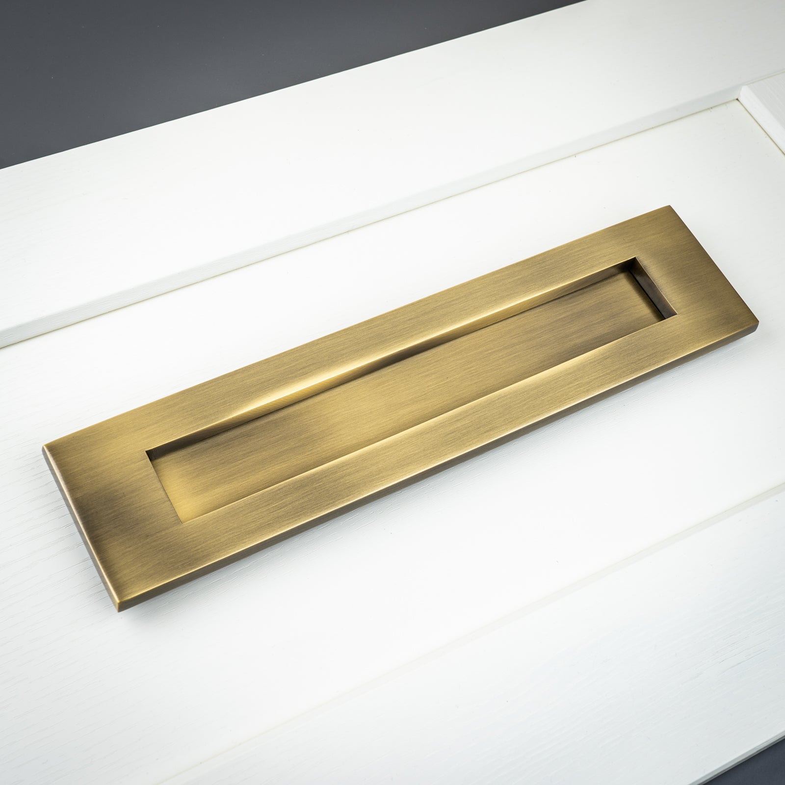Brass plate for front door discount