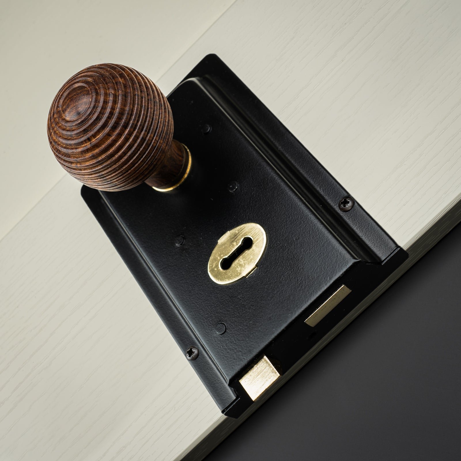 Beehive Door Knobs | Rosewood & Ebonised | Vintage Style