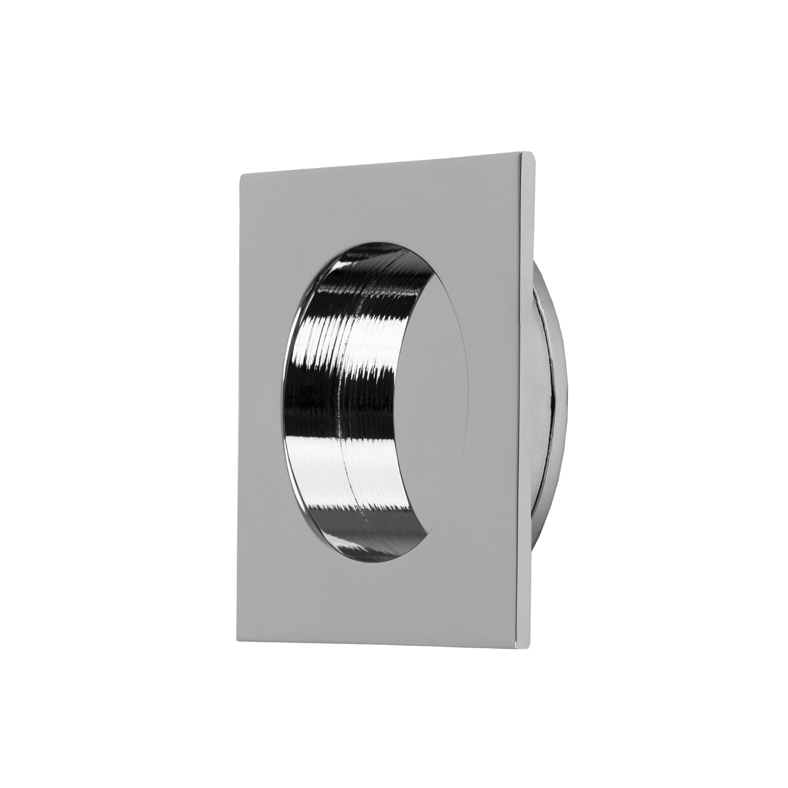 chrome square pocket door handle SHOW