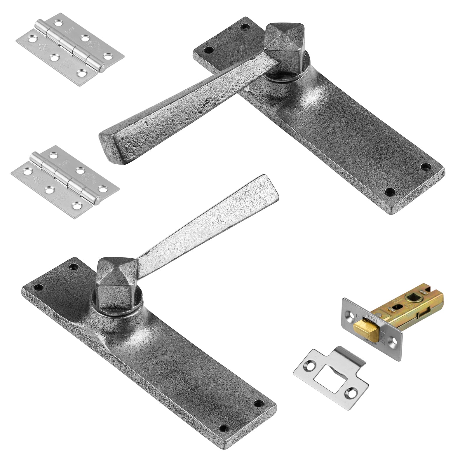 Straight lever handle latch set SHOW