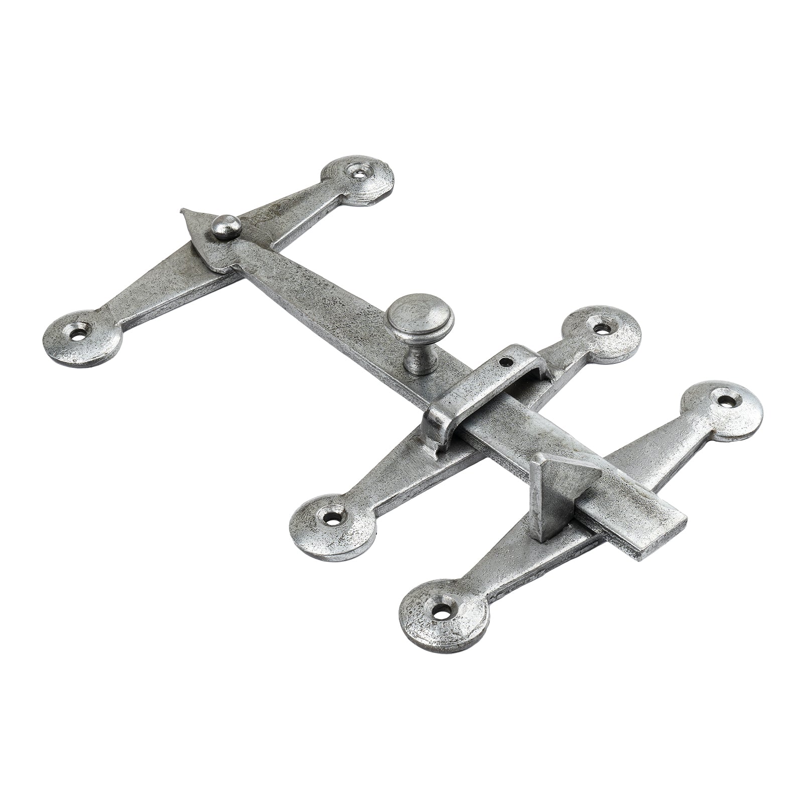 T Bar Latch Set in pewter
