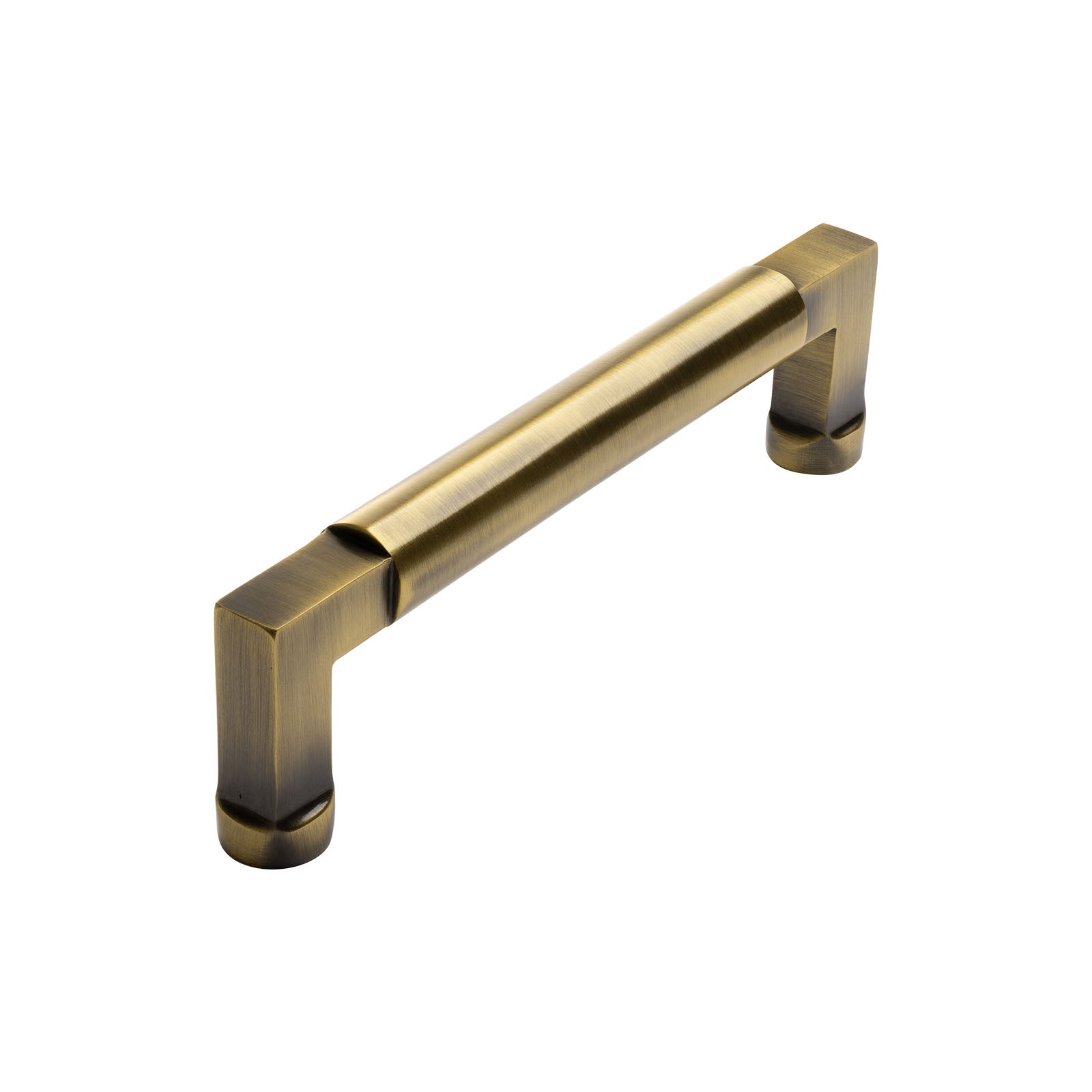 antique brass Bauhaus pull handle