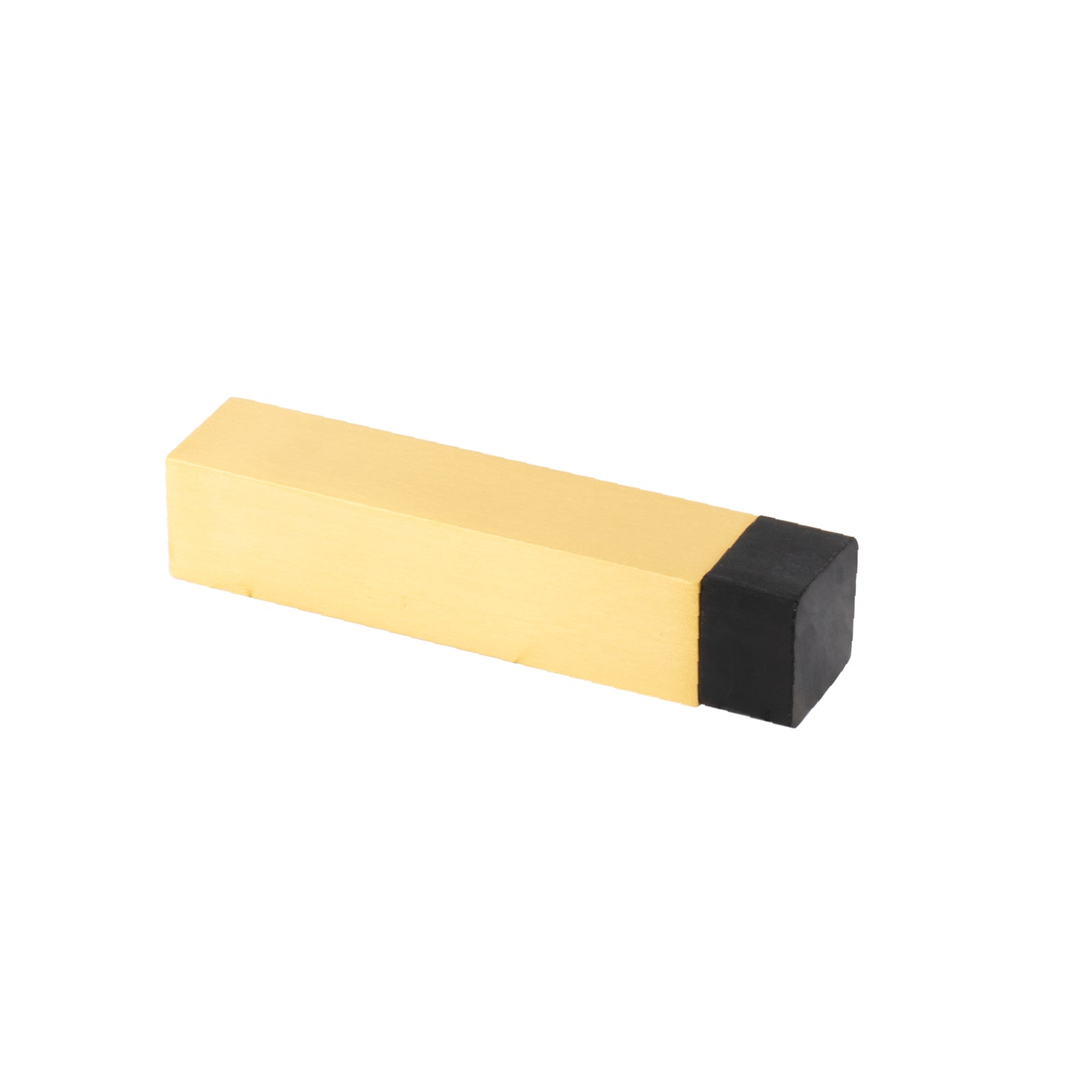 satin brass square wall mounted door stop SHOW