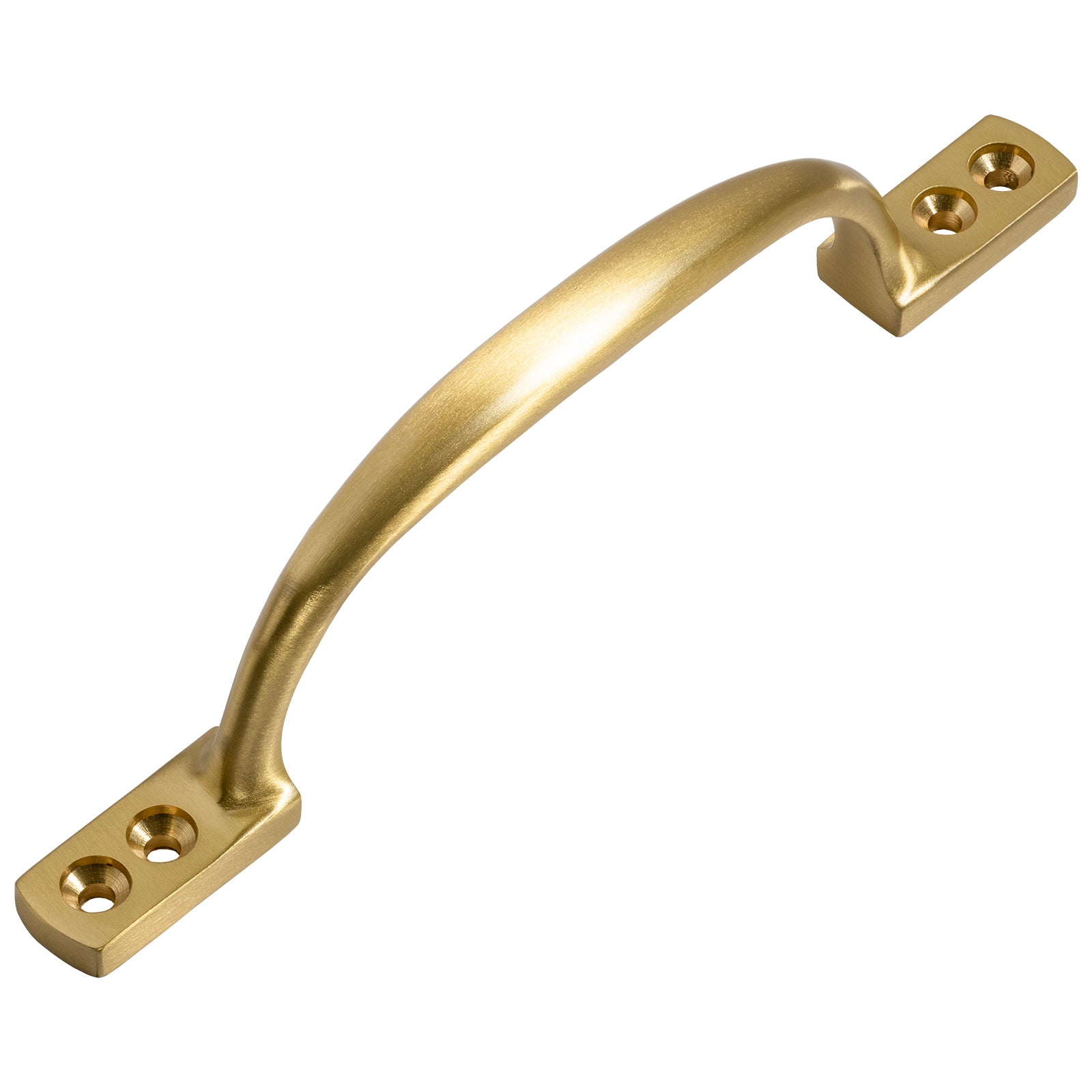 satin brass sliding sash pull handle SHOW