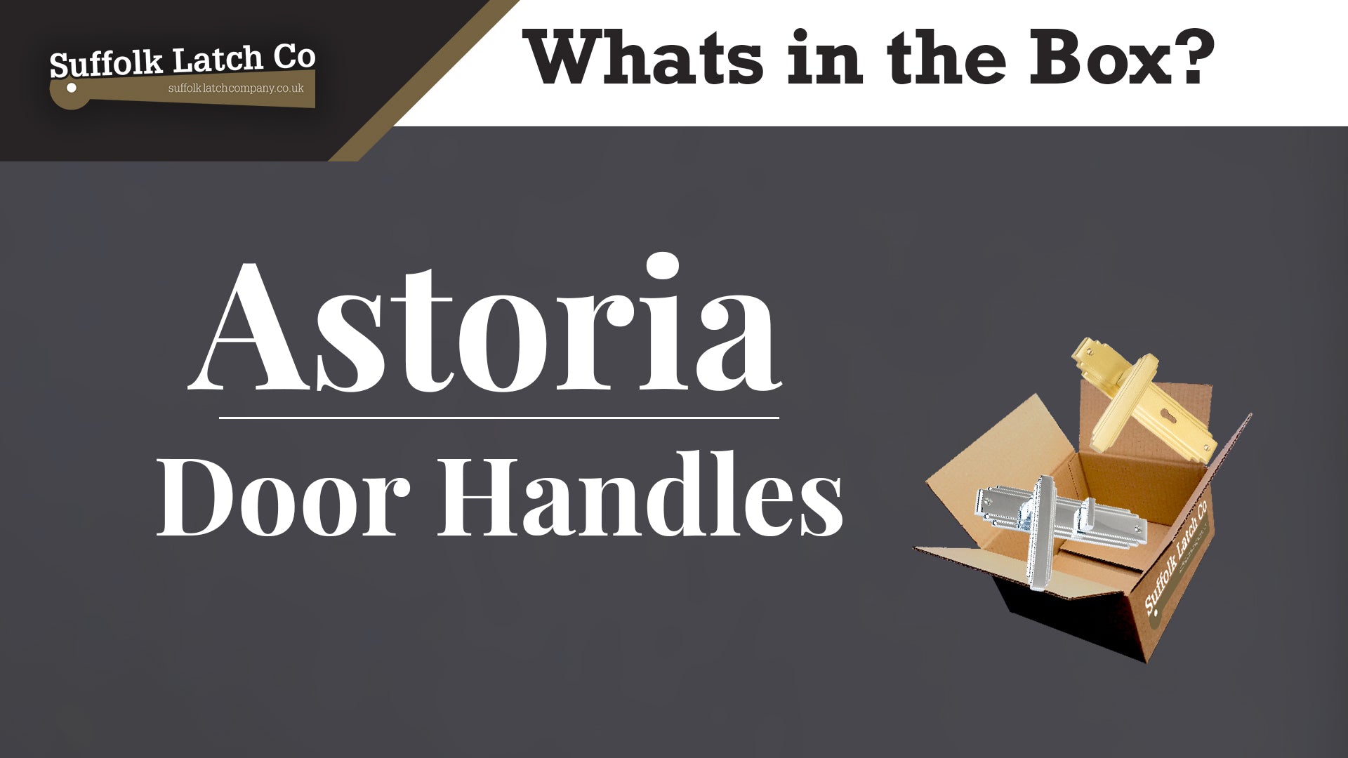 What's in the Box: Astoria Door Handles