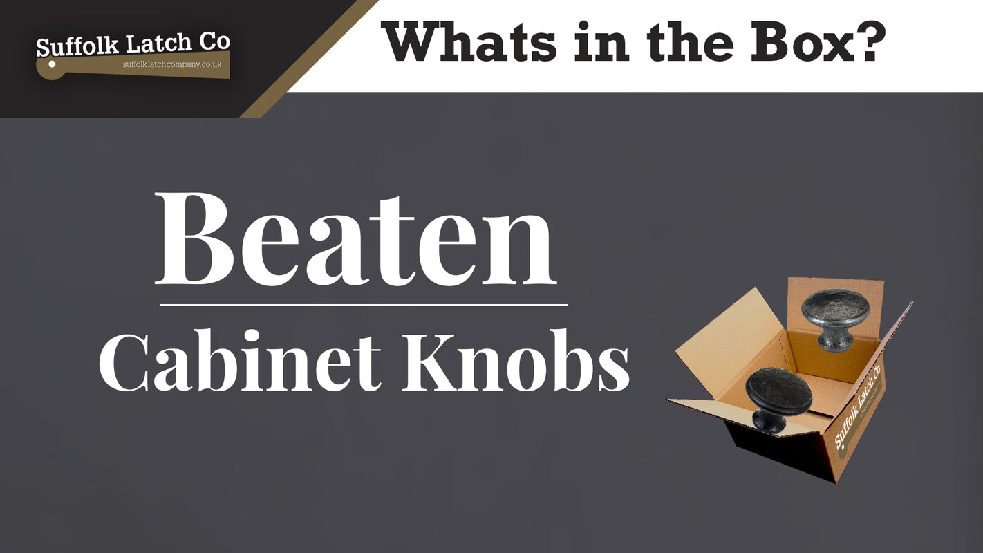 What's in the Box: Beaten Cabinet Knobs
